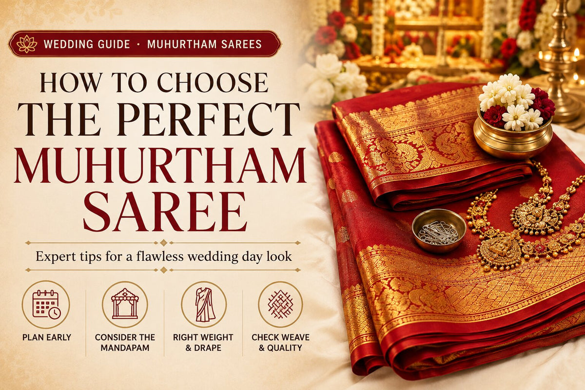Best Pattu Sarees for Wedding: A Muhurtham Guide