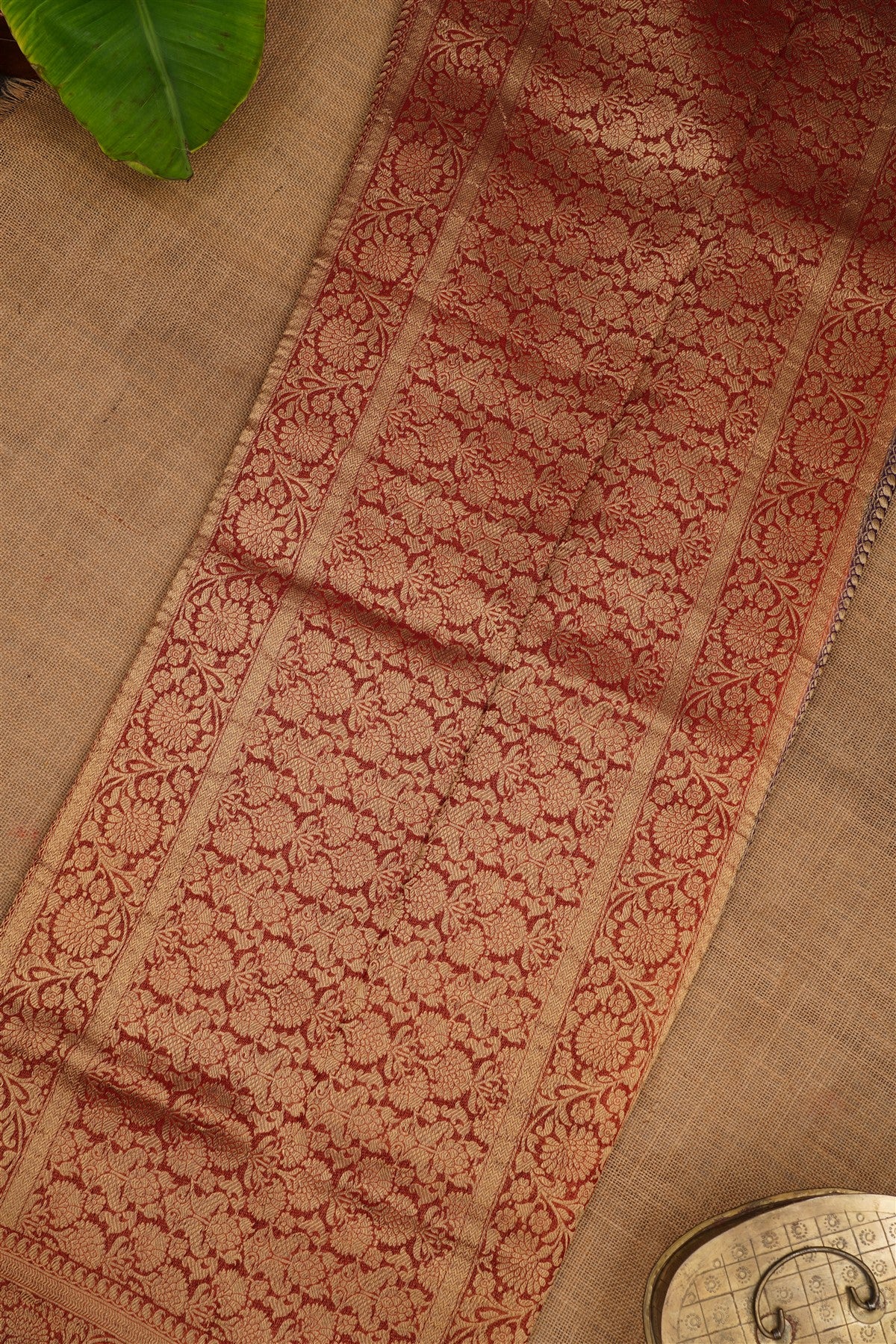 Banarasi Georgette Violet Saree