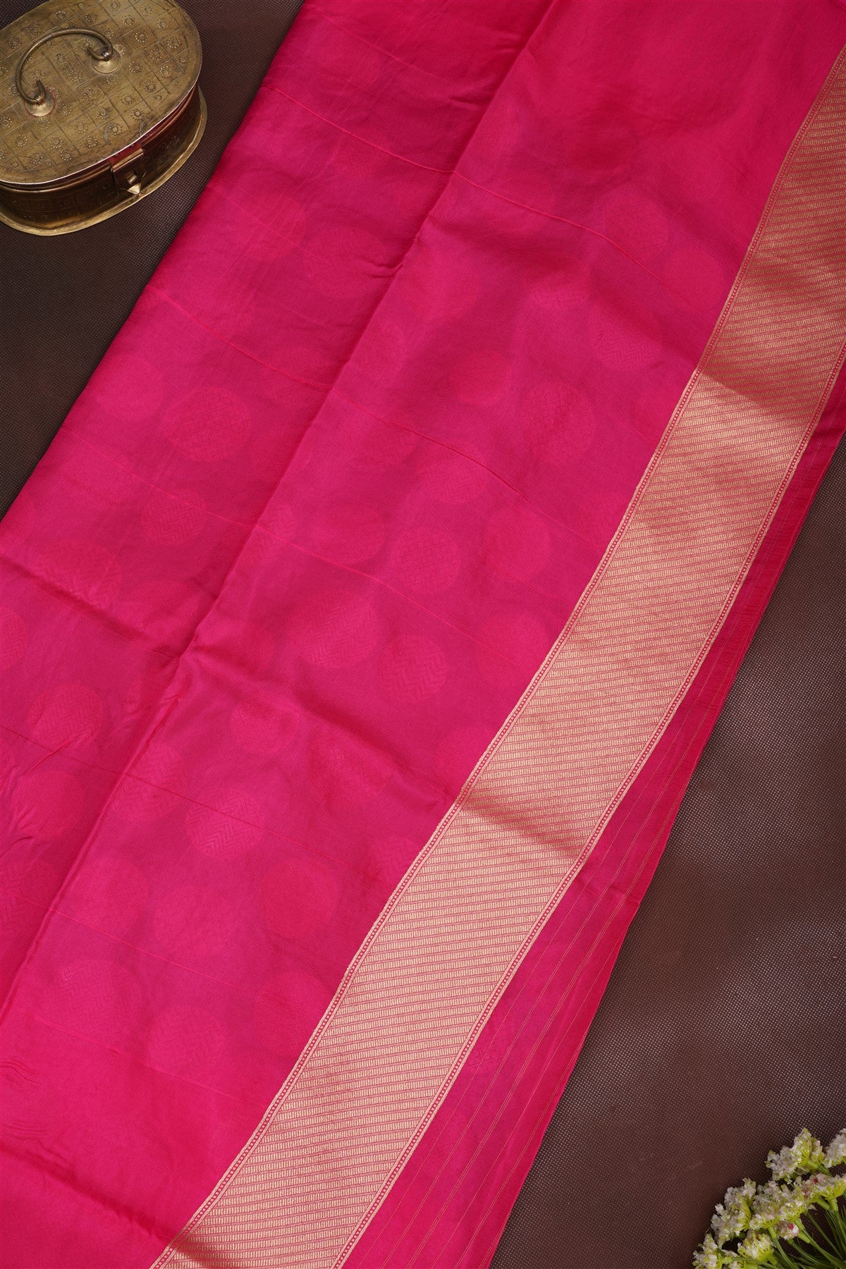 Banarasi Silk Violet Saree