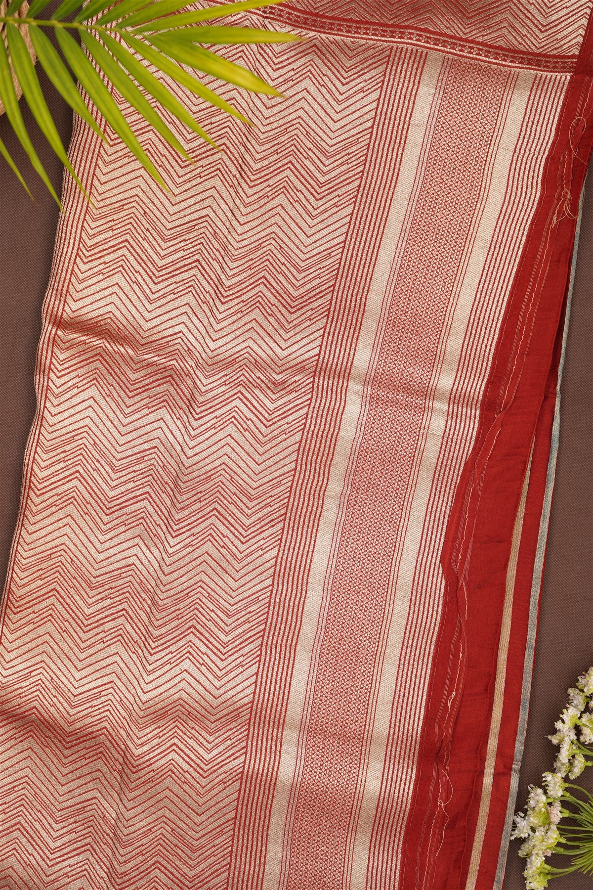 Banarasi Silk Dark Maroon Saree