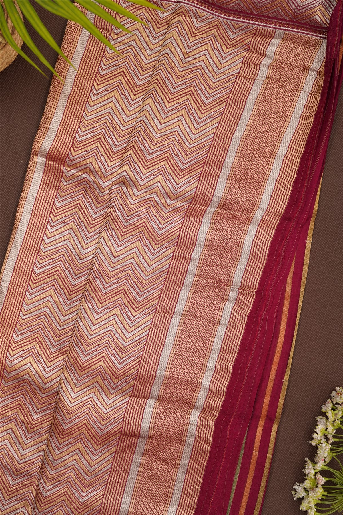 Banarasi Silk Purple Saree