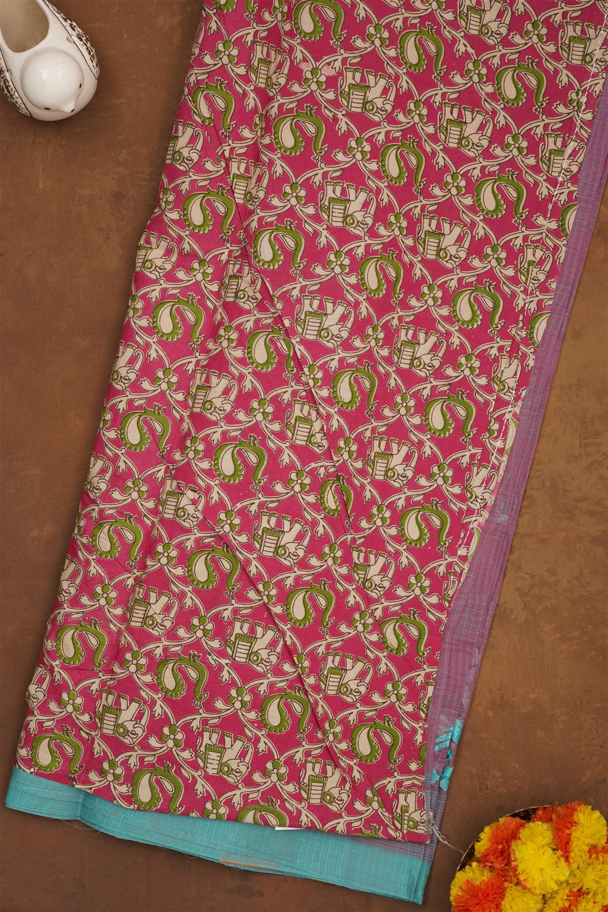Handloom Cotton Light Purple Saree