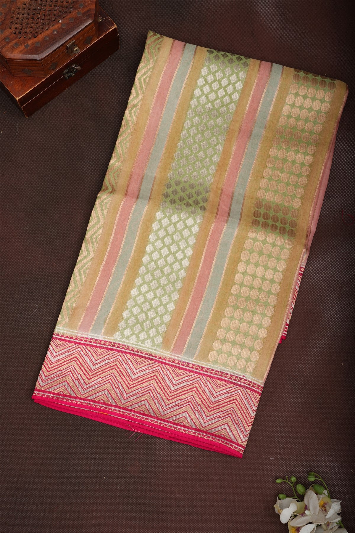 Banarasi Silk Multi Saree