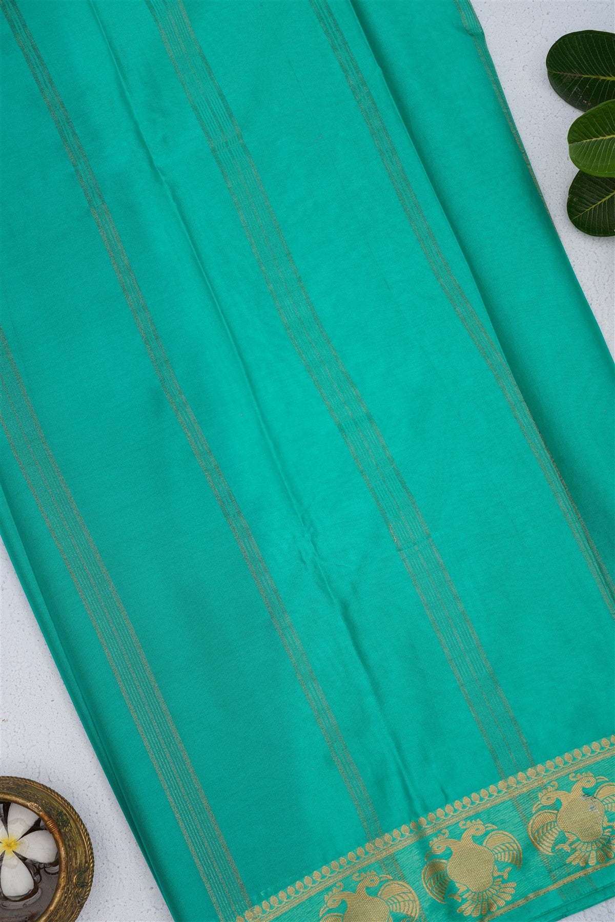 Banarasi Silk Navy Blue Saree