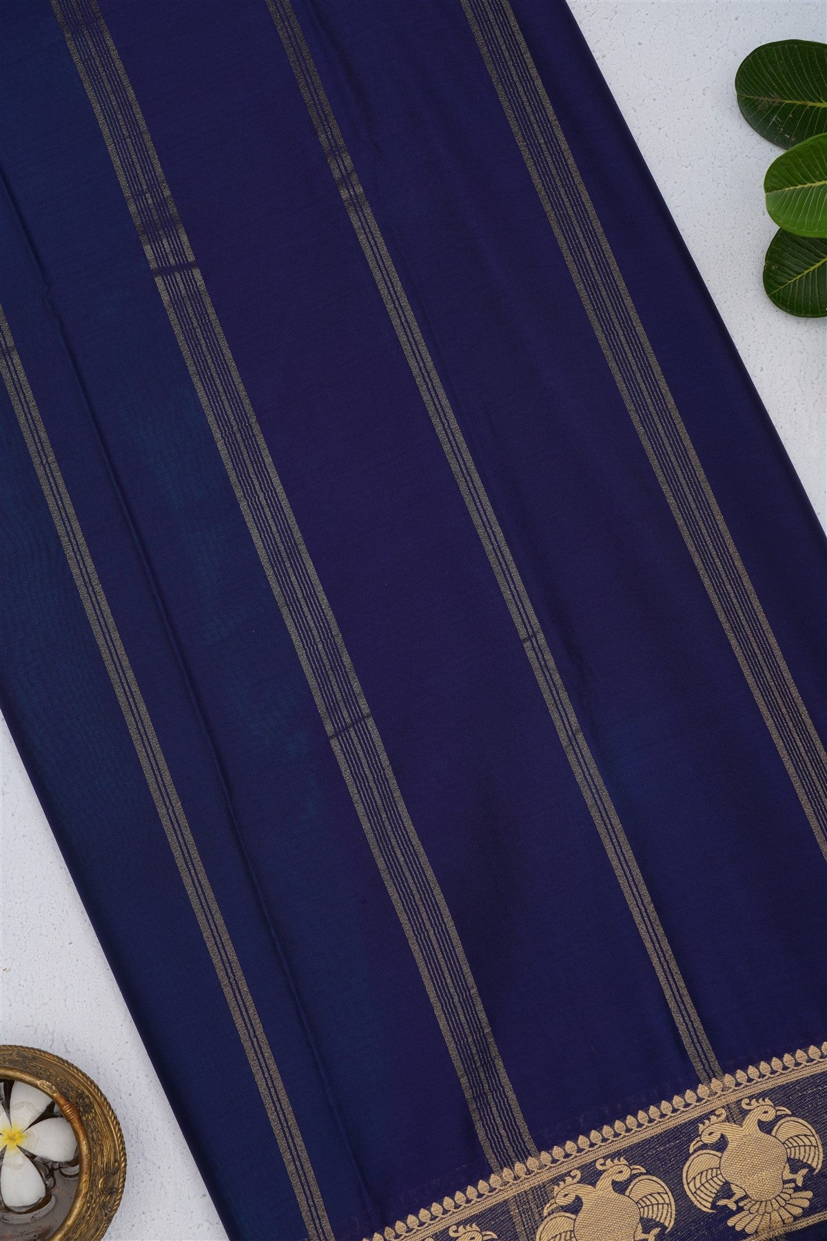 Banarasi Silk Teal Green Saree