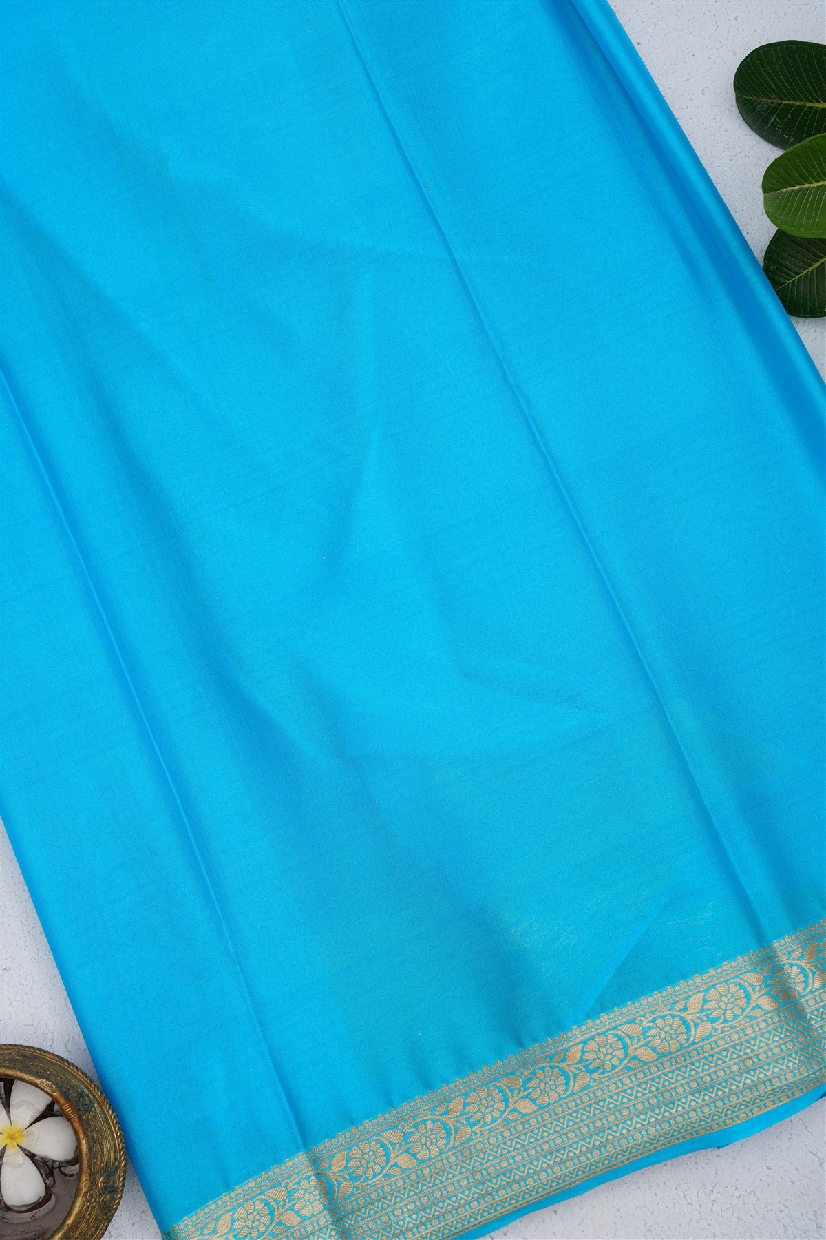 Banarasi Silk Royal Blue Saree