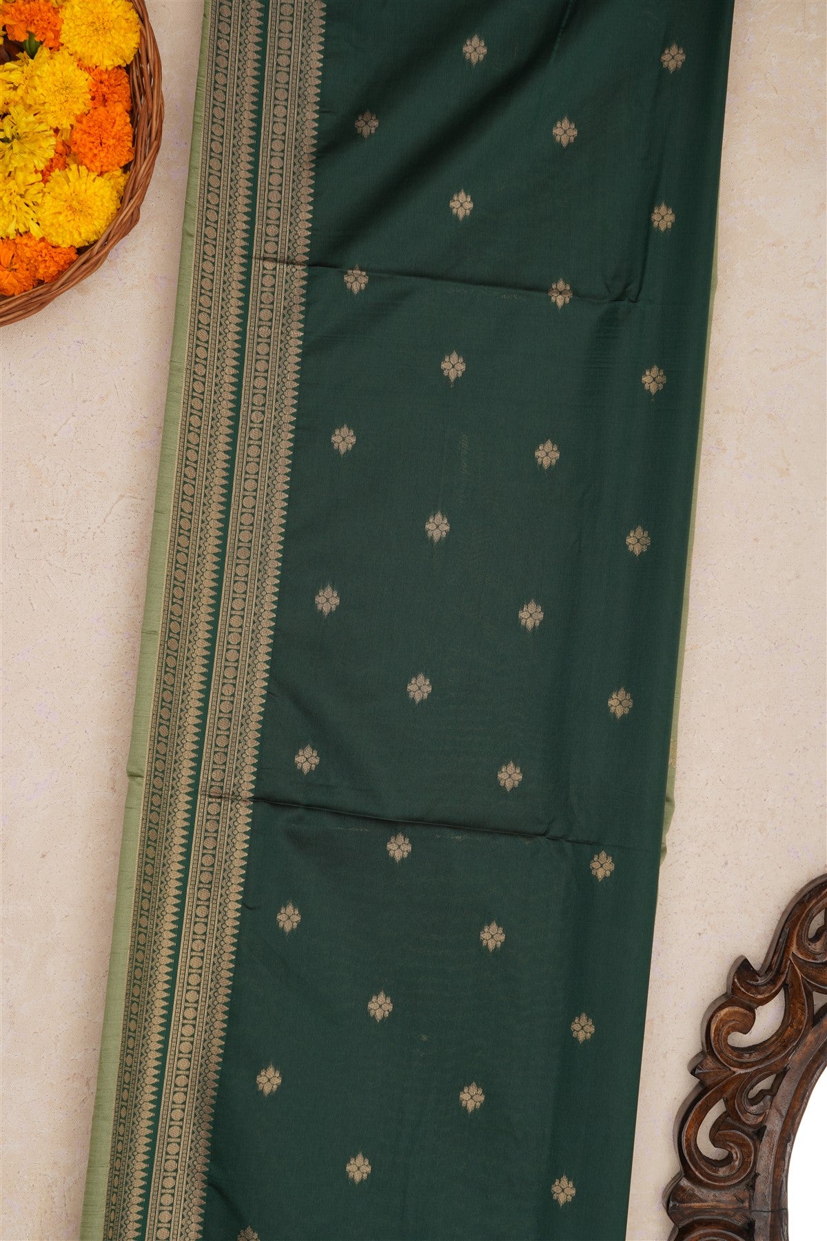 Fancy Silk Light Sea Green Saree