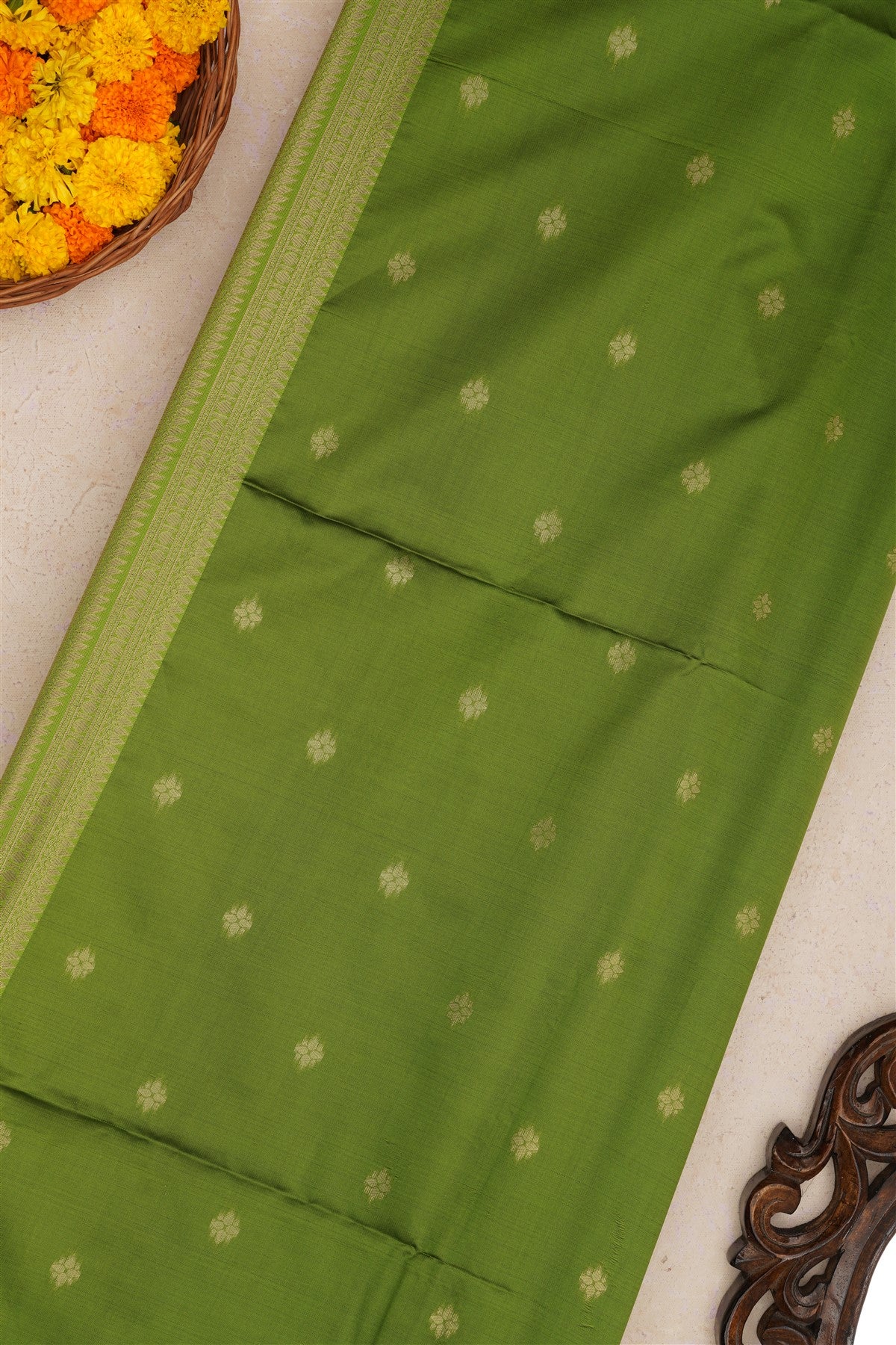Fancy Silk Navy Blue Saree