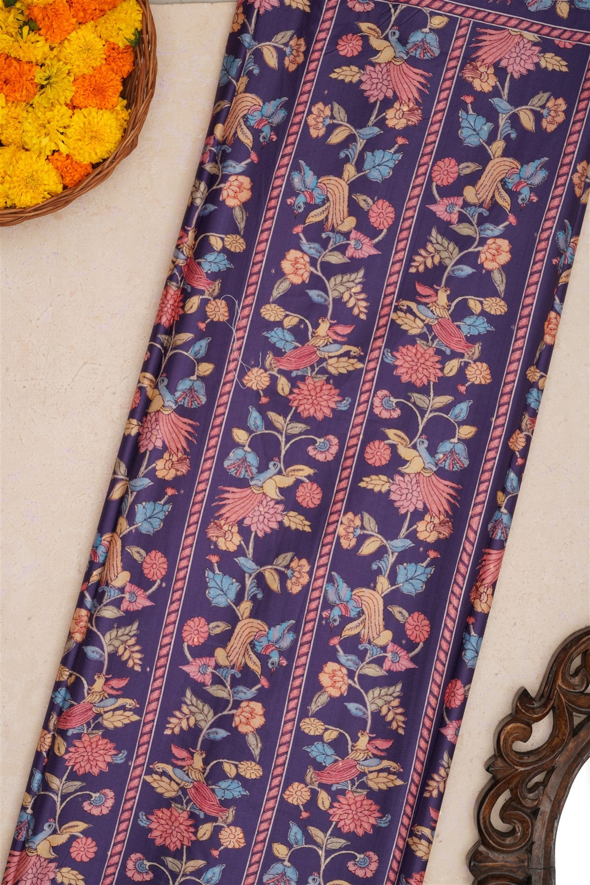 Fancy Silk Slate Grey Saree