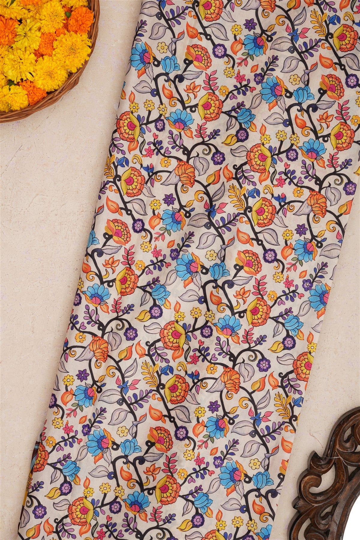 Fancy Silk Brown Saree
