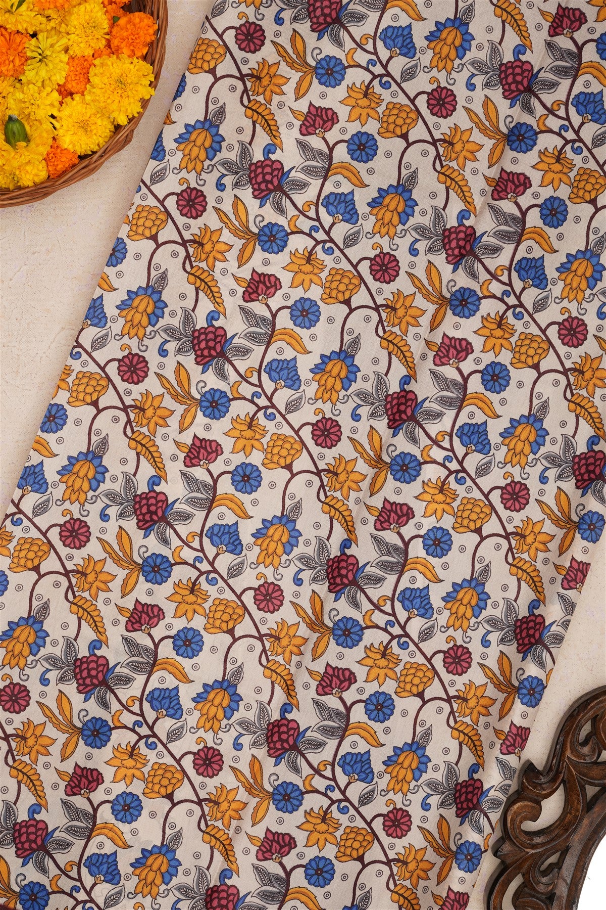 Fancy Silk Brown Saree