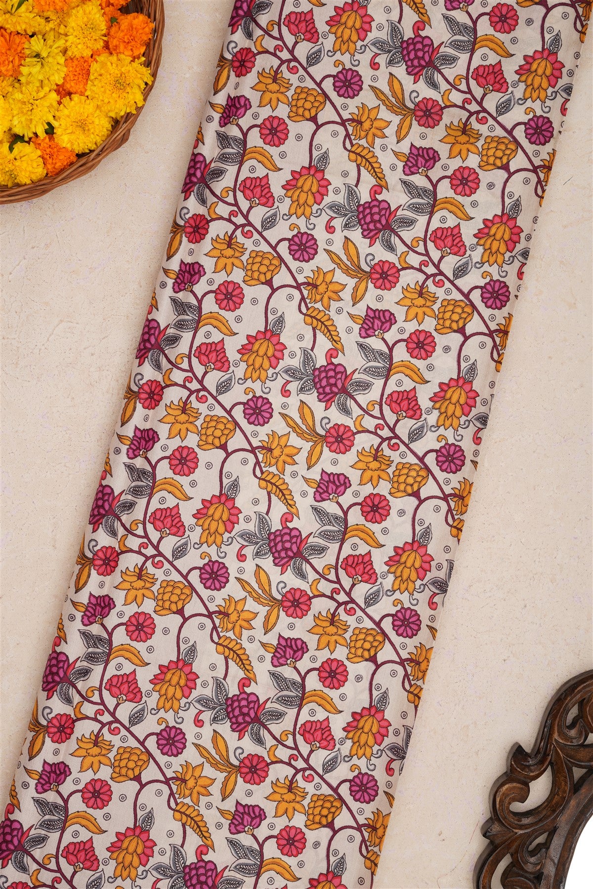 Fancy Silk Dark Purple Saree