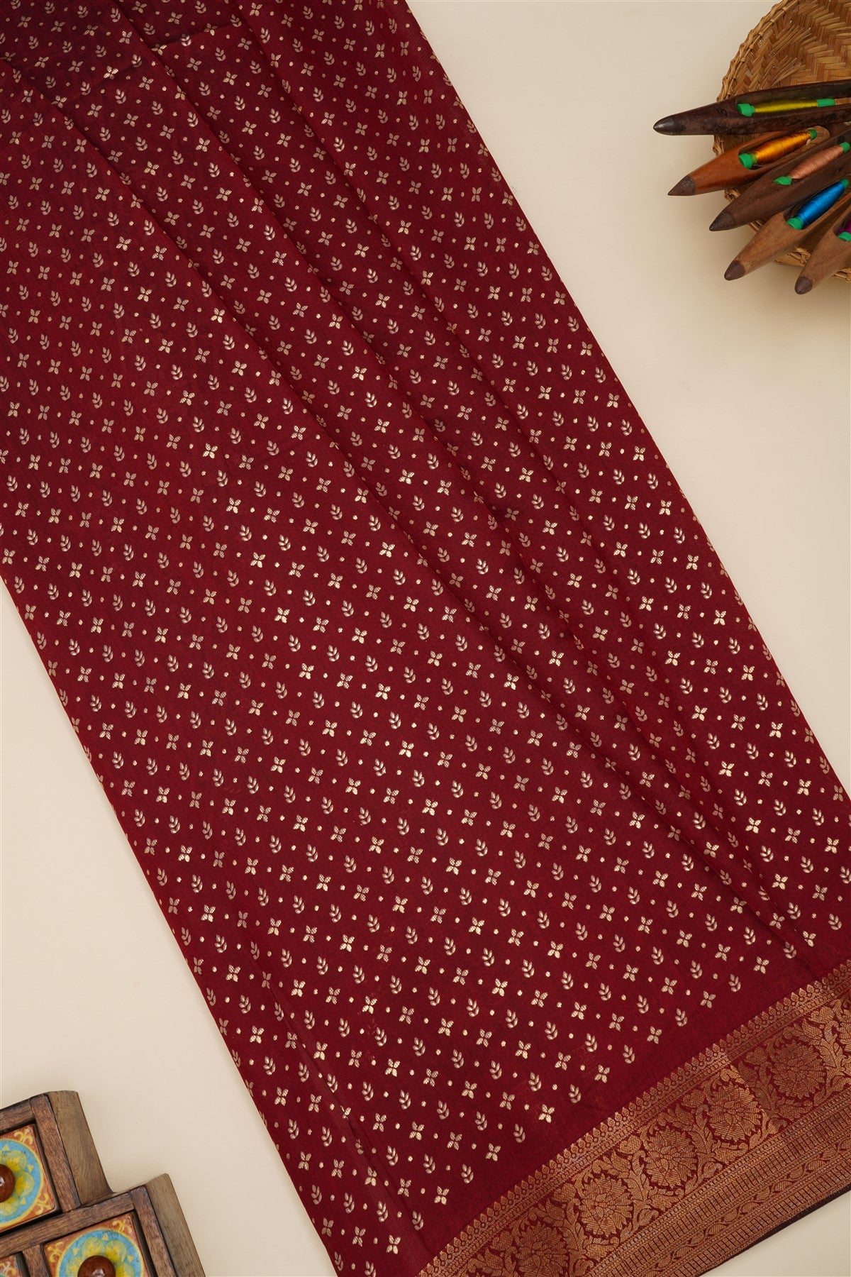 Fancy Silk Black Saree