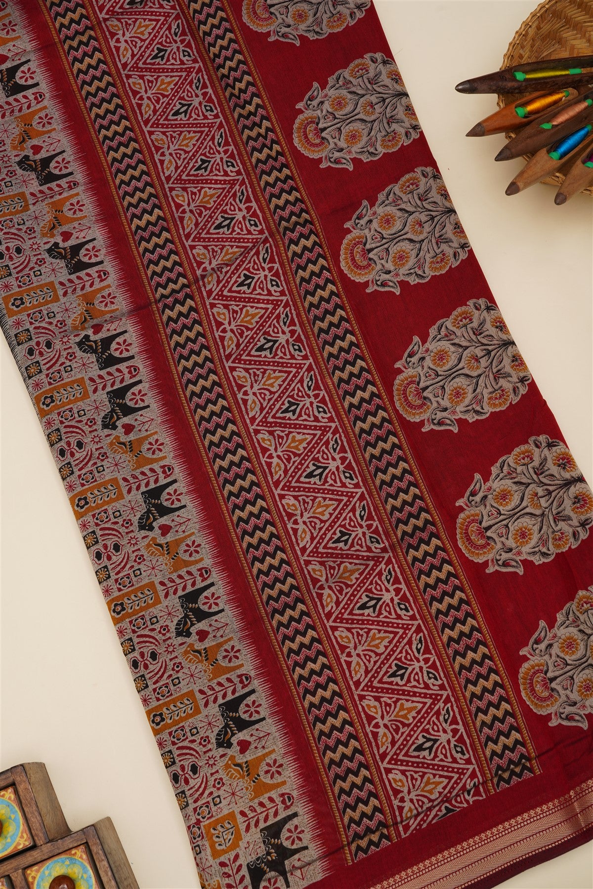 Fancy Silk Black Saree