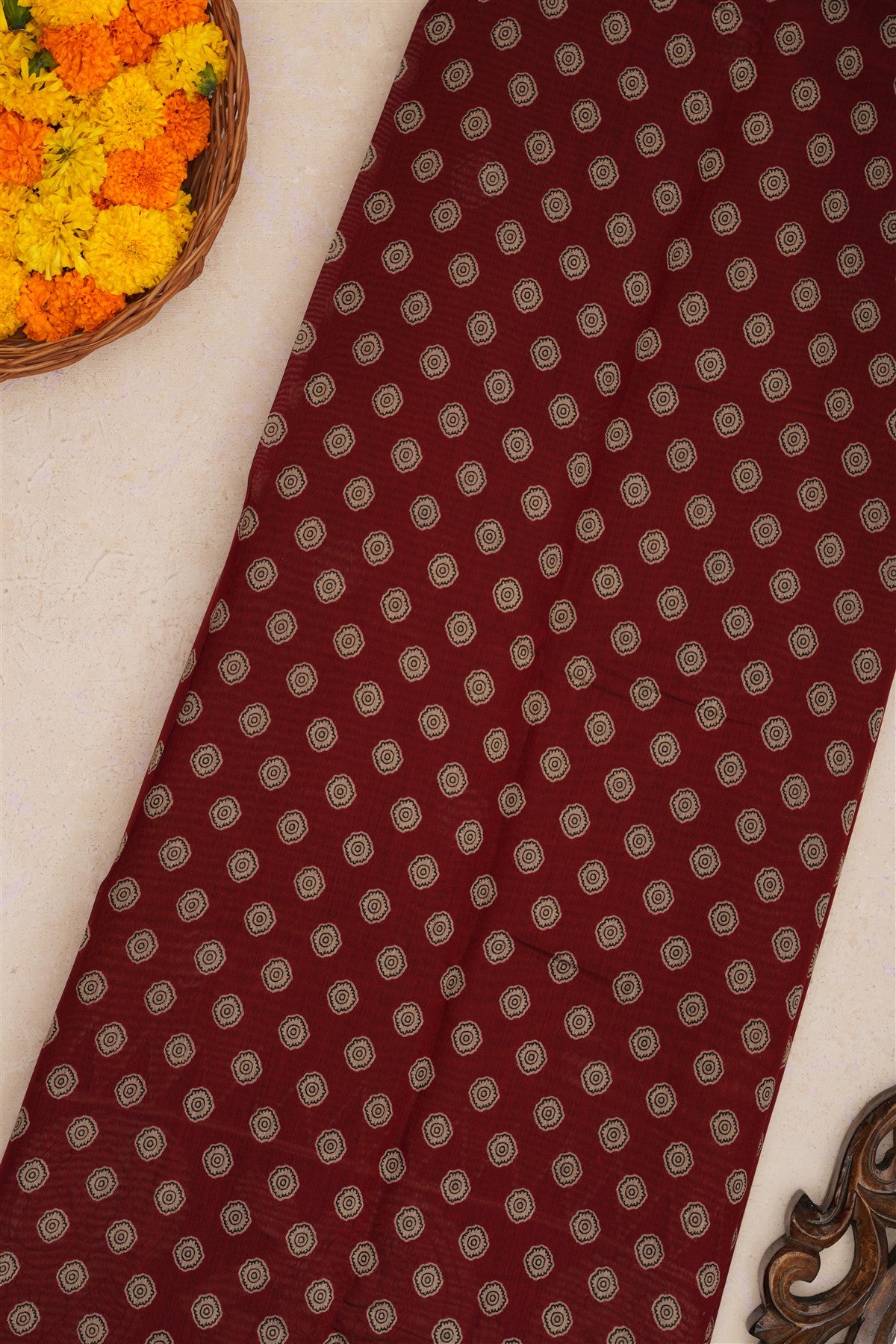 Fancy Silk Dark Mustard Saree