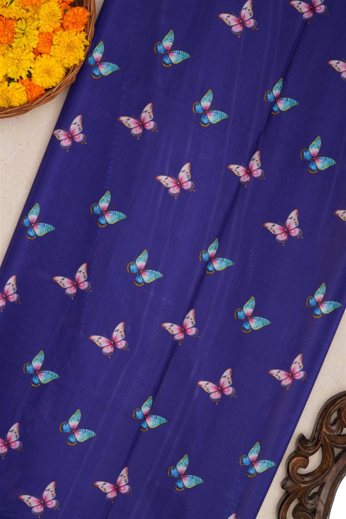 Fancy Silk Light Yellow Saree