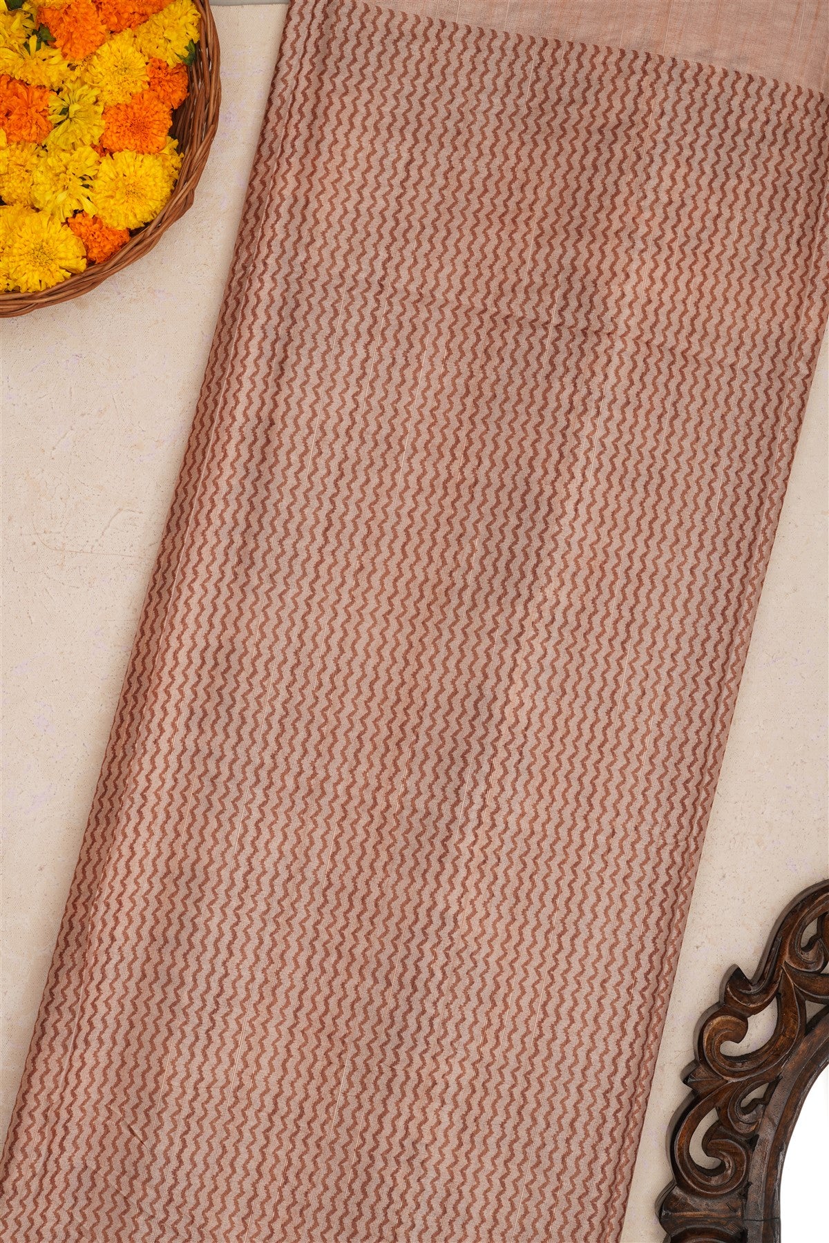 Fancy Silk Lavender Saree