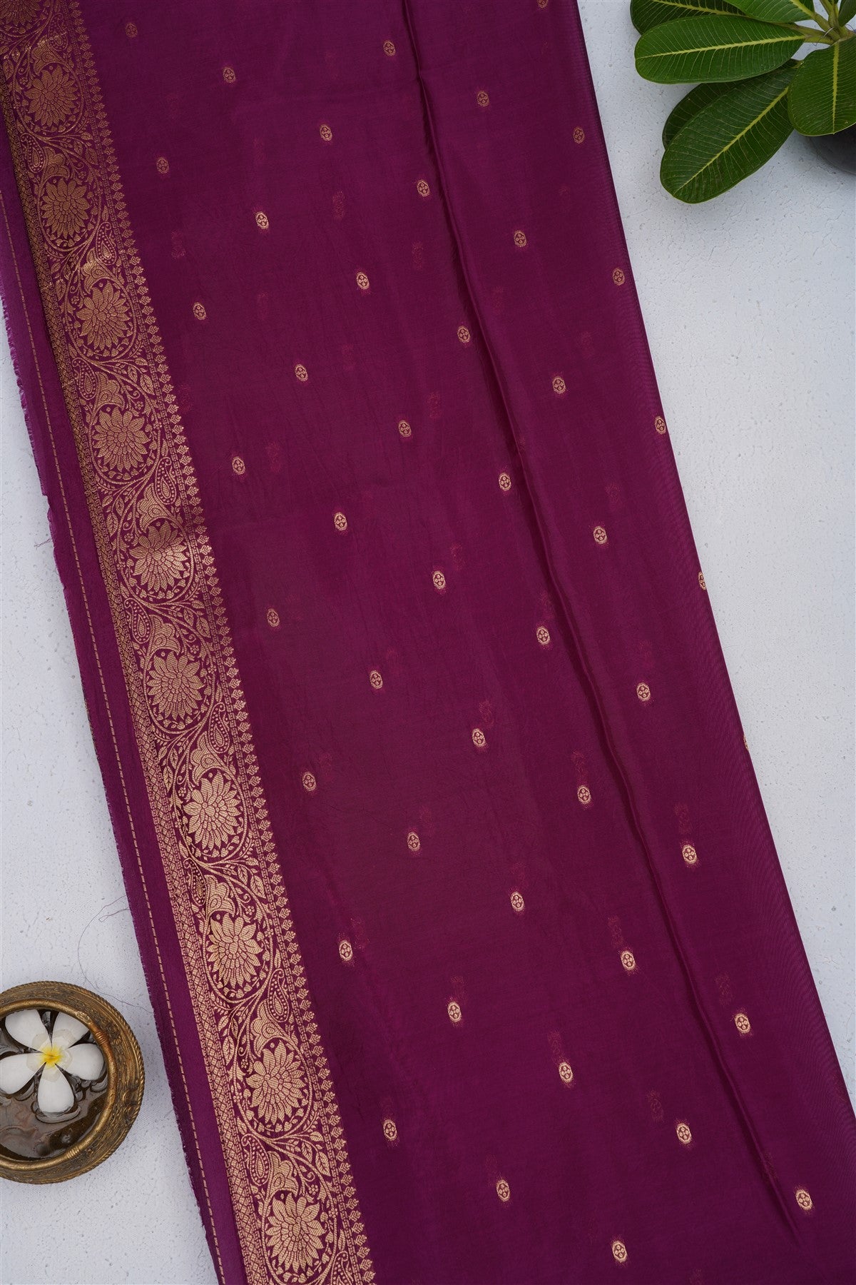 Banarasi Kathan Silk Dark Blue Saree