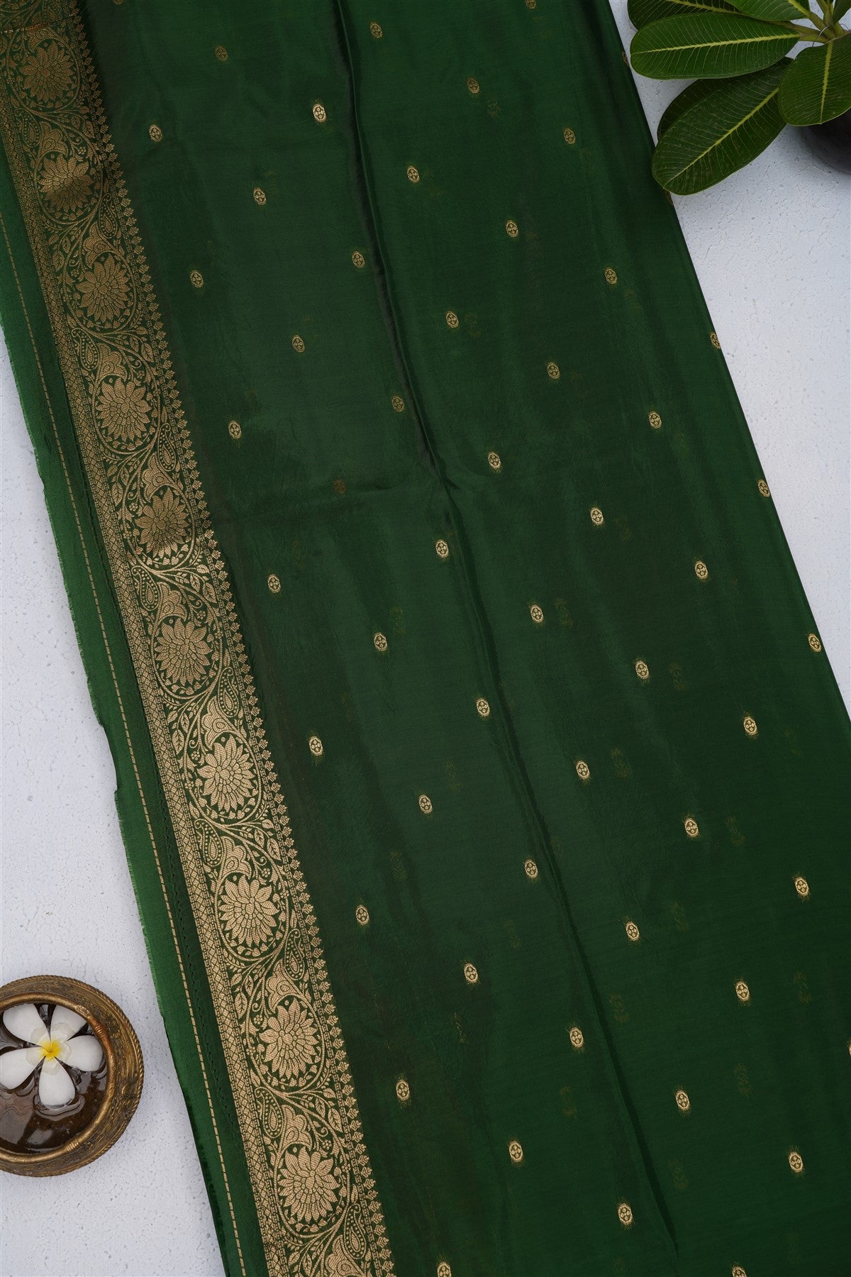 Banarasi Kathan Silk Maroon Saree