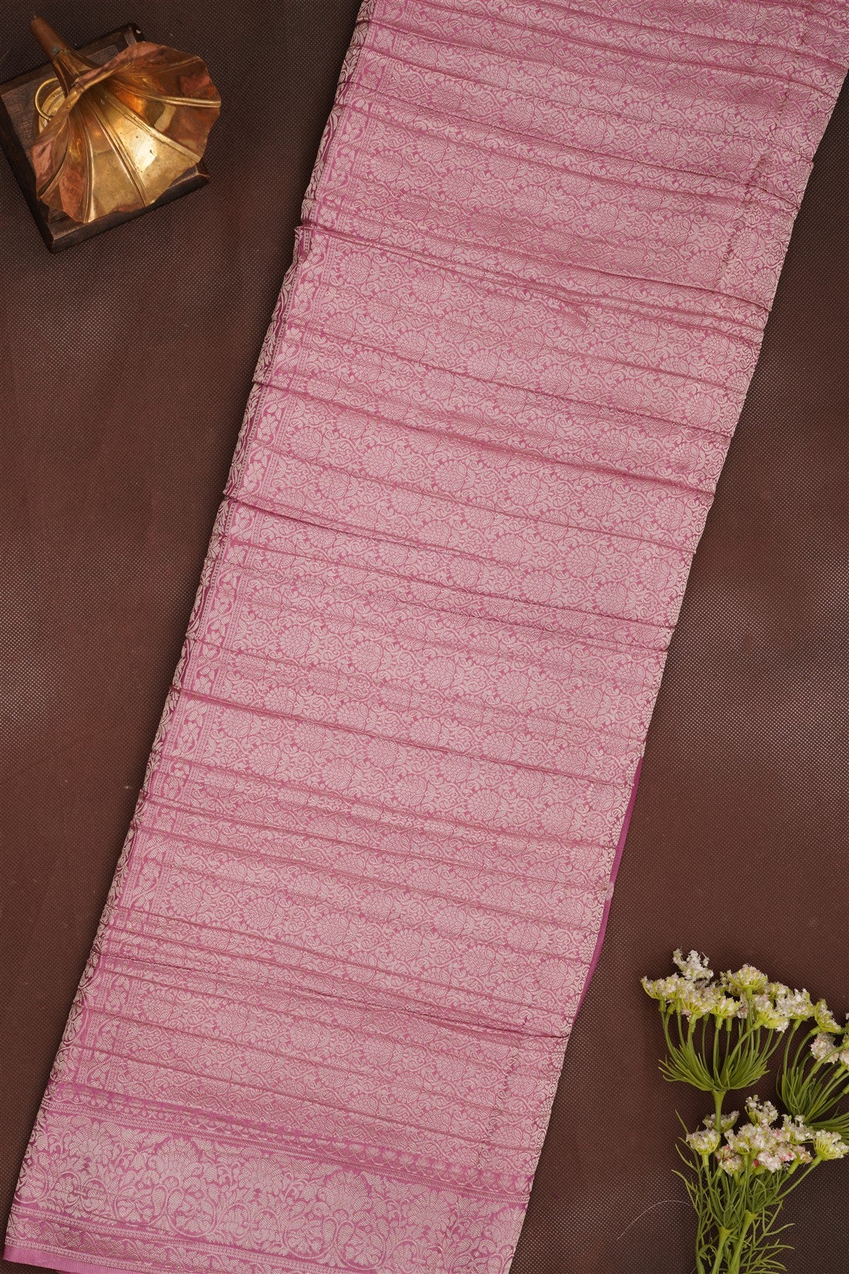 Banarasi Georgette Mustard Saree