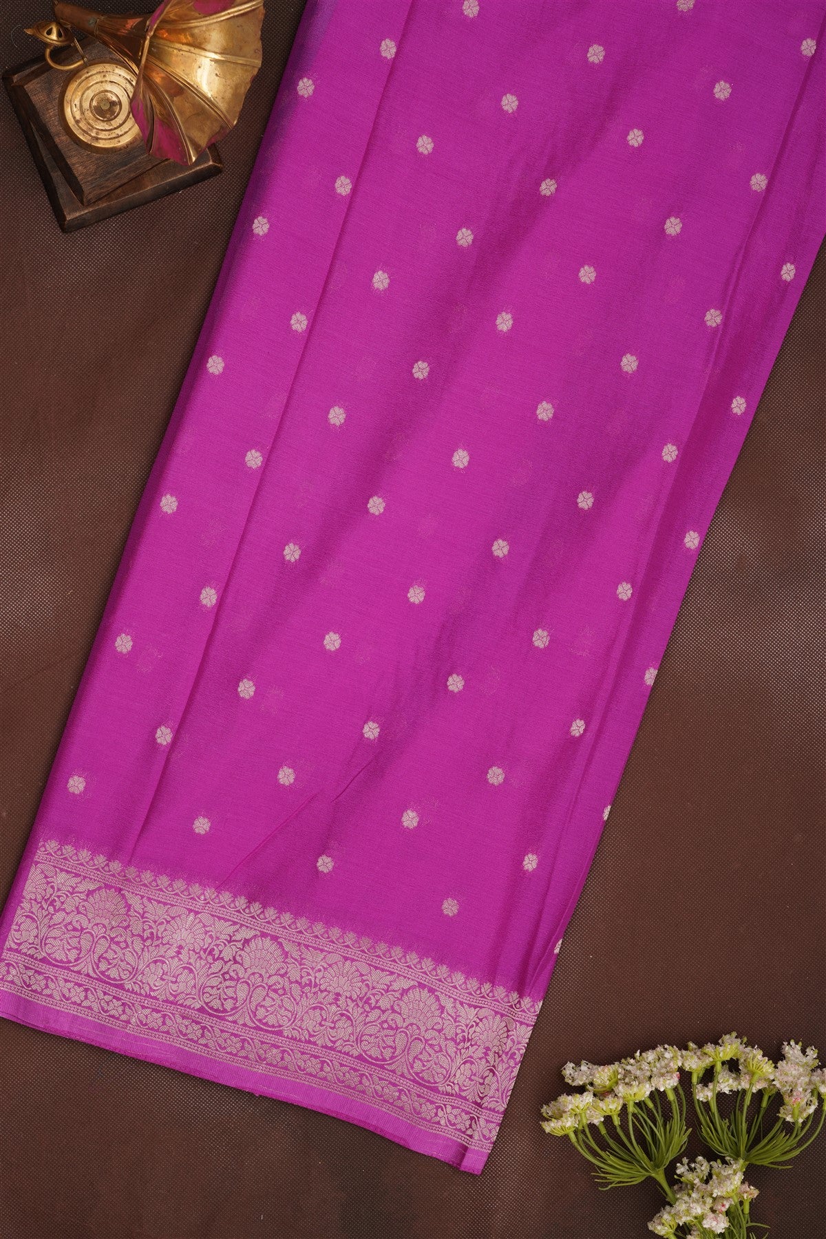 Banarasi Georgette Teal Saree