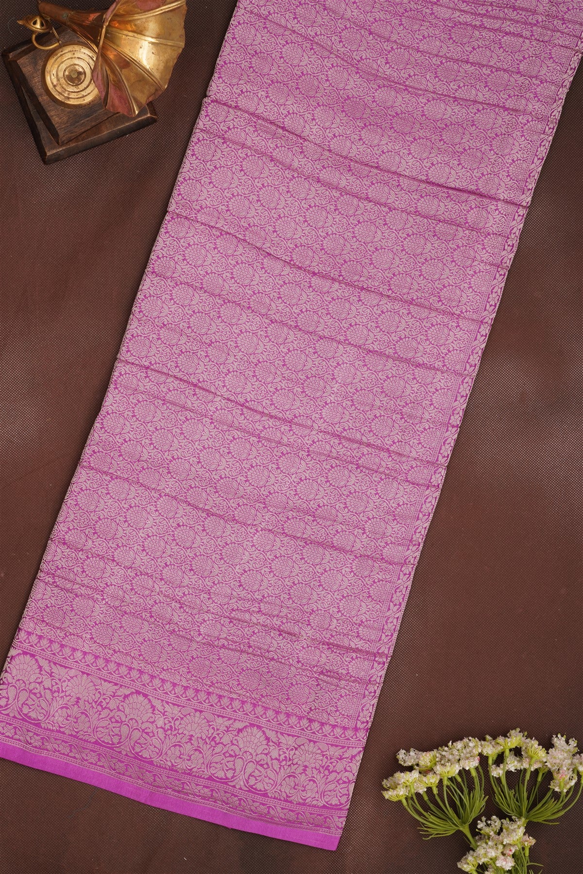 Banarasi Georgette Teal Saree