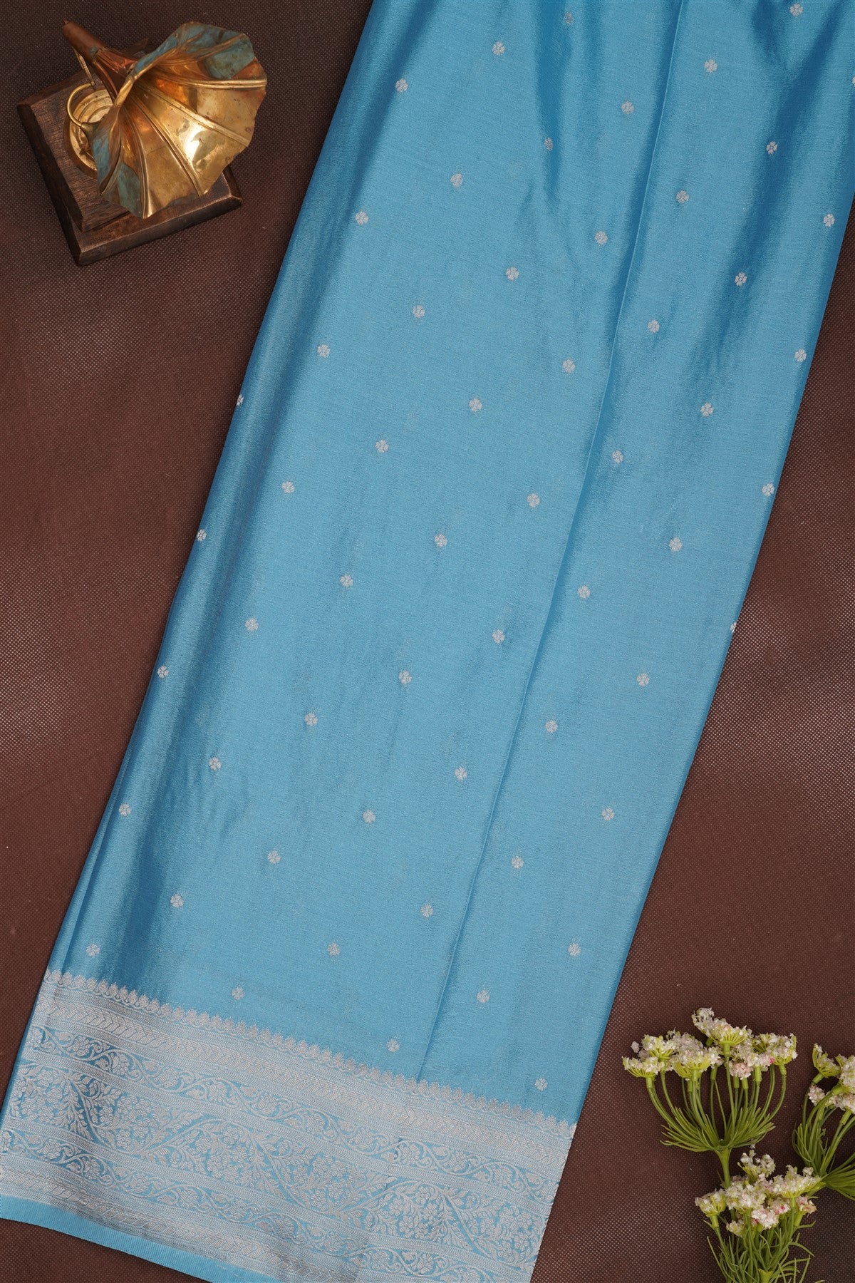 Banarasi Georgette Magenta Saree
