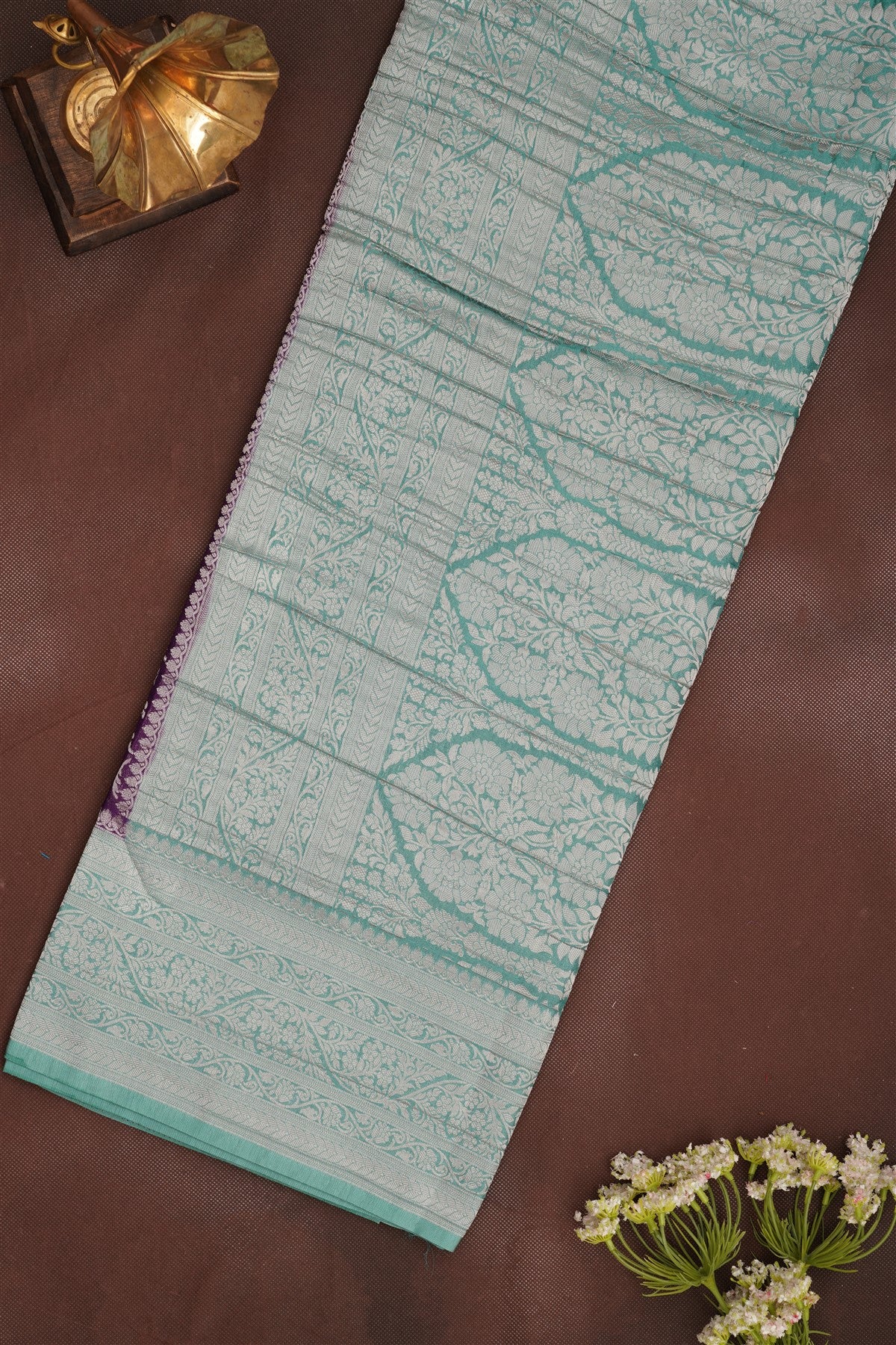 Banarasi Georgette Viloet Saree
