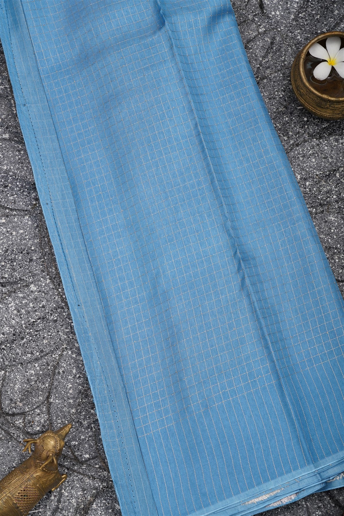 Banarasi Silk Dark Blue Saree