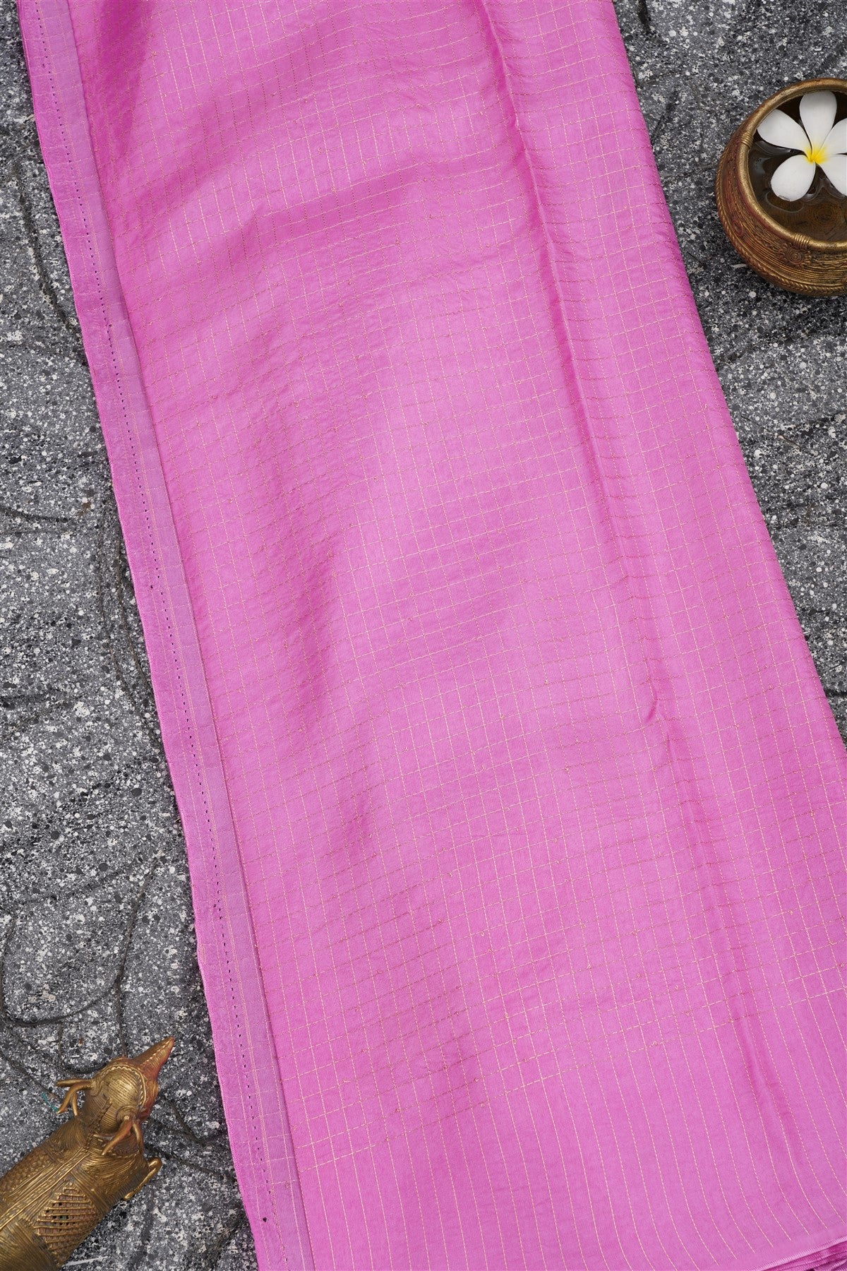 Banarasi Silk Dark Brown Saree