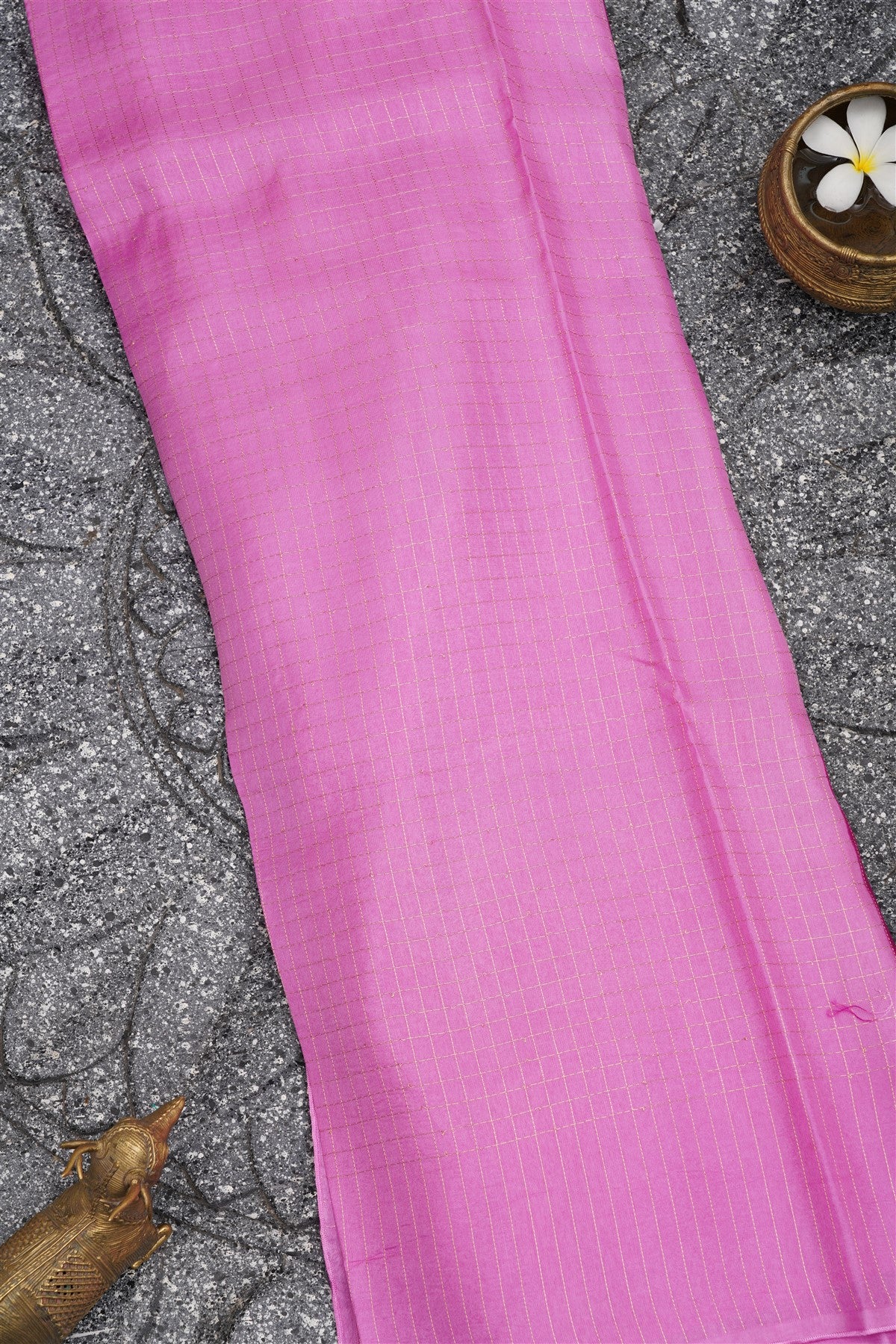 Banarasi Silk Dark Purple Saree
