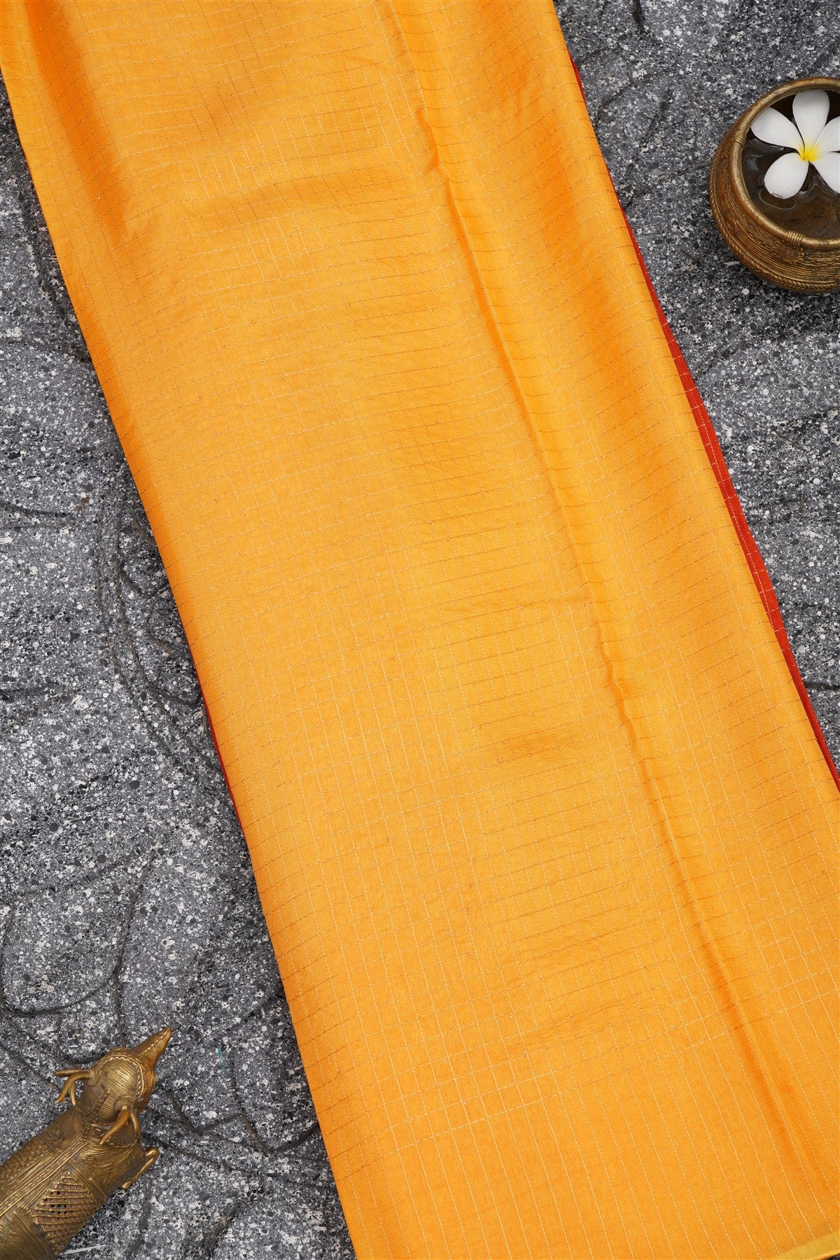 Banarasi Silk Rust Saree