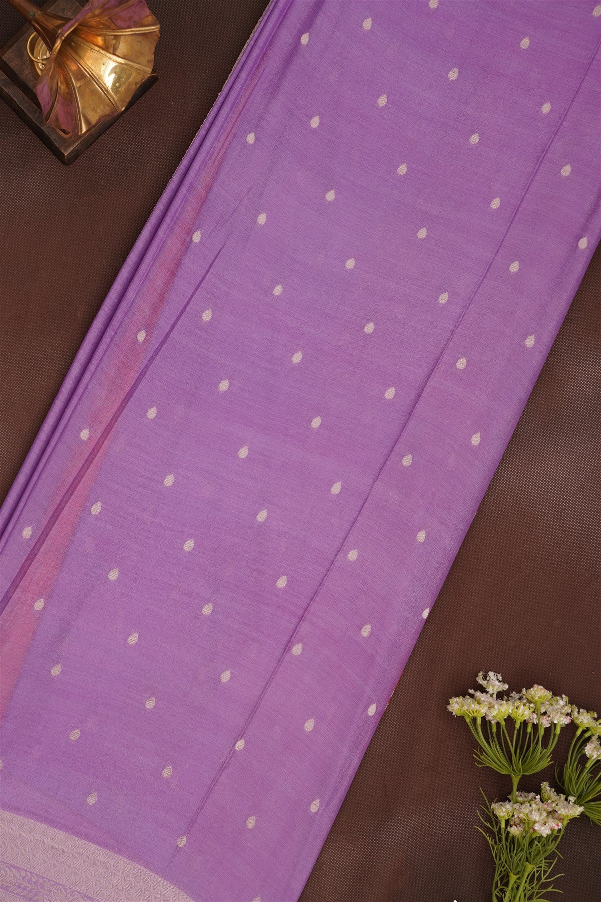 Banarasi Georgette Dark Orange Saree
