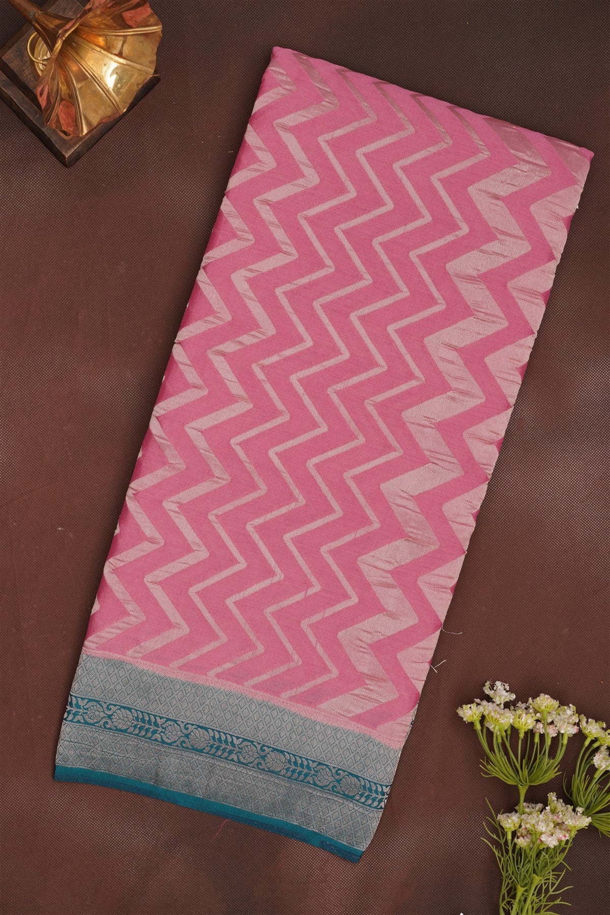 Banarasi Georgette Light Purple Saree