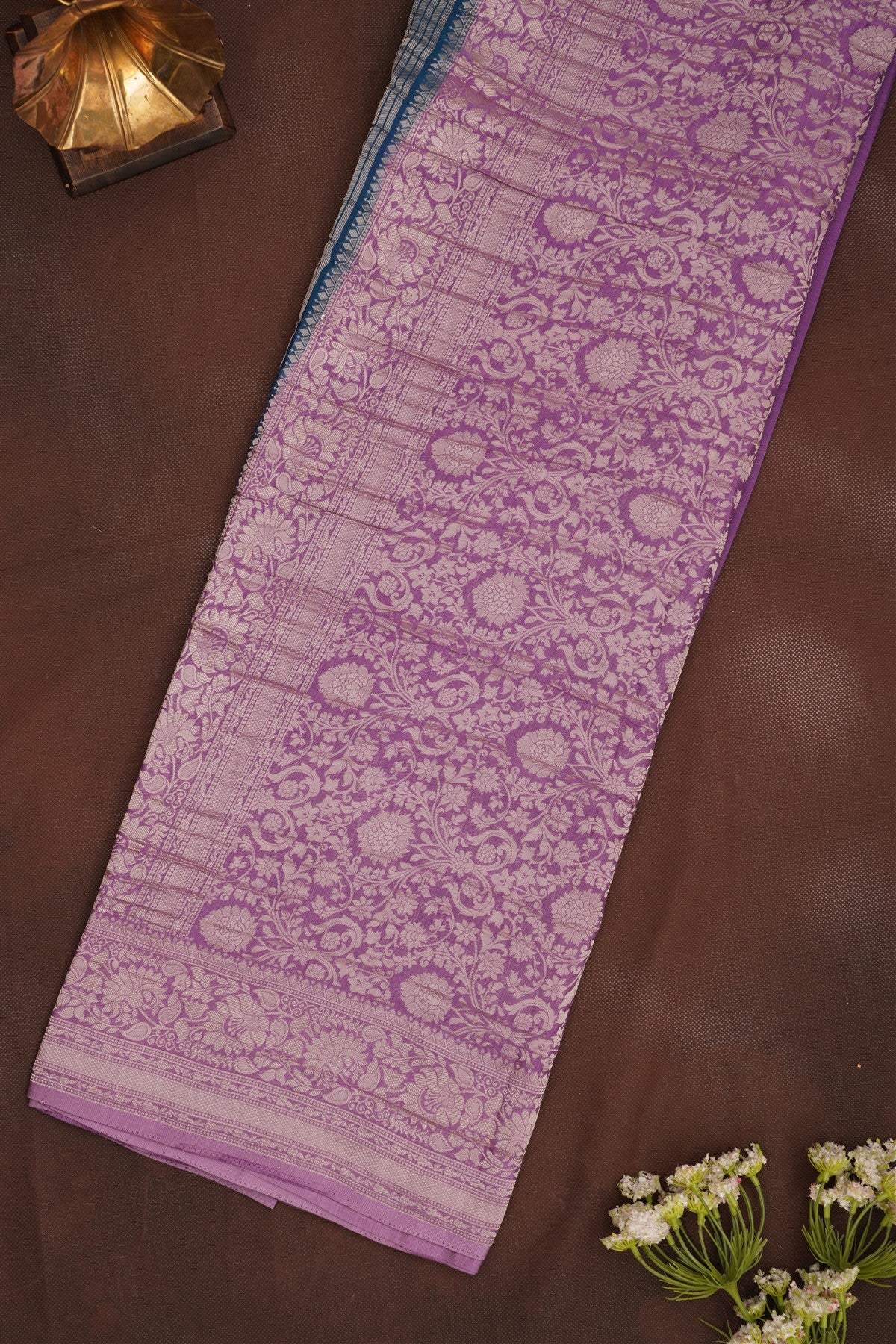 Banarasi Georgette Dark Blue Saree