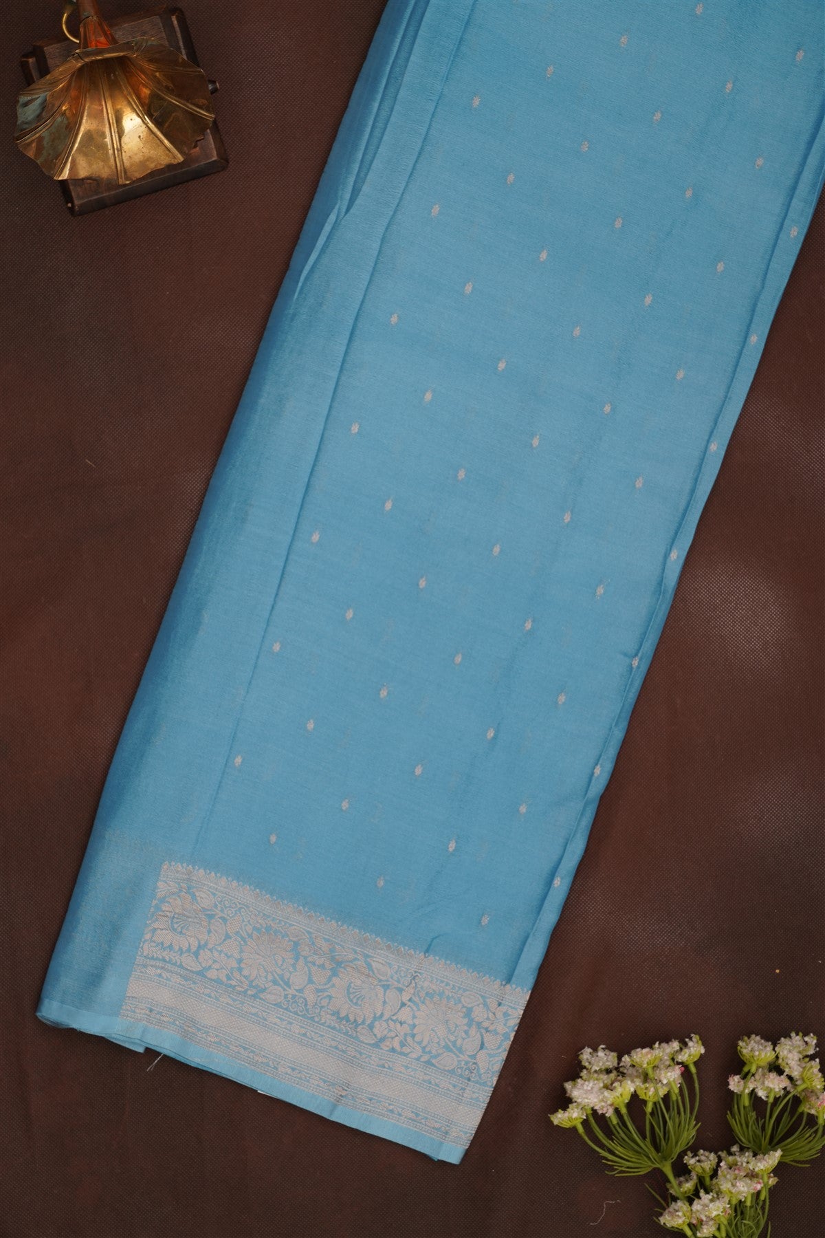 Banarasi Georgette Dark Pink Saree