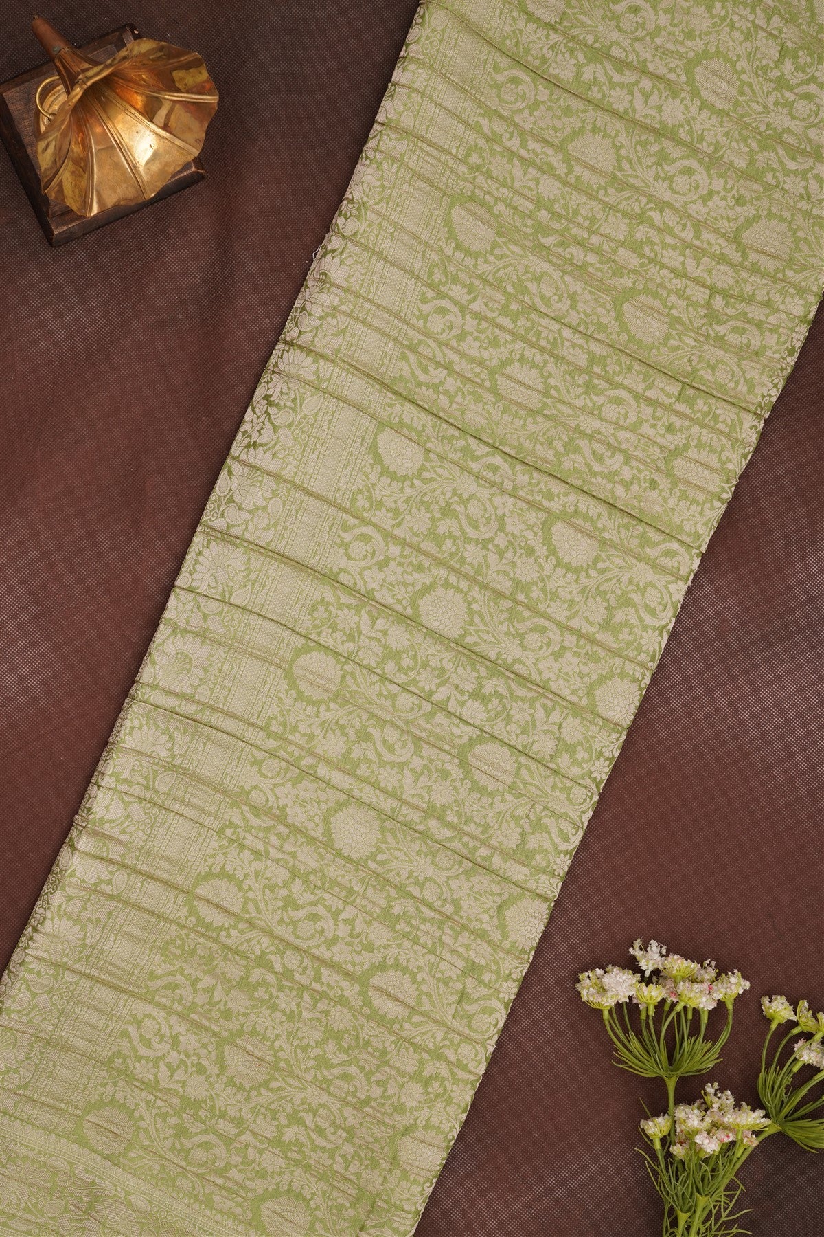 Banarasi Georgette Dark Purple Saree