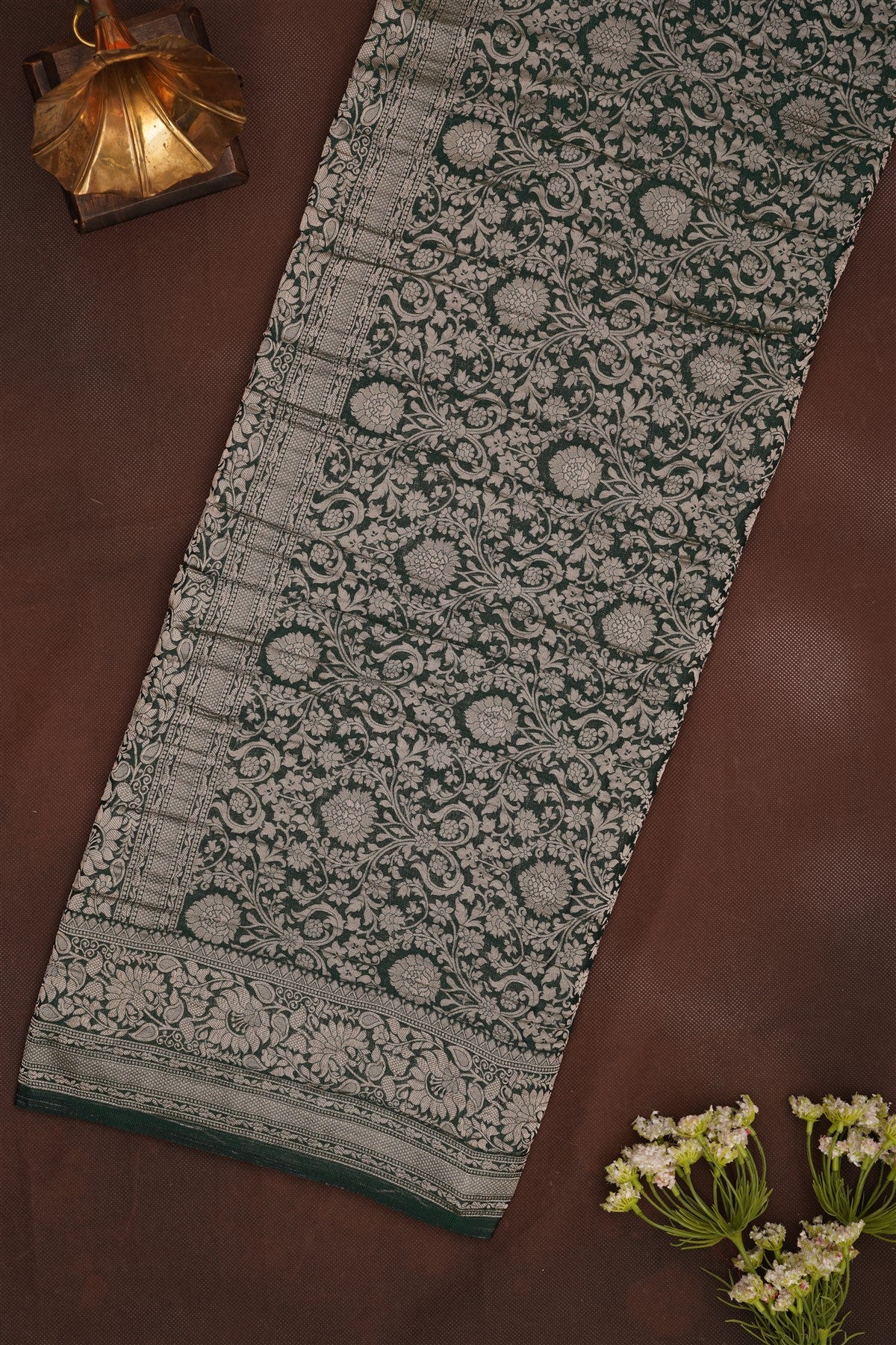 Banarasi Georgette Lavender Saree