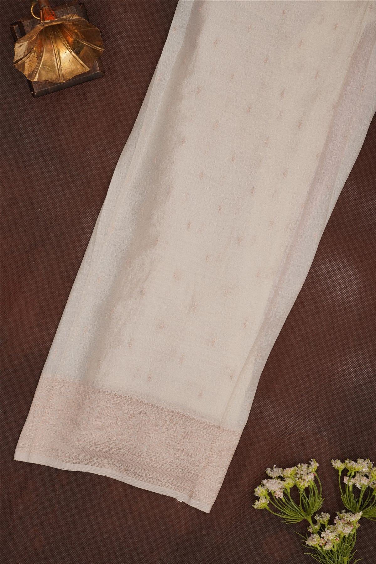 Banarasi Georgette Light Pink Saree