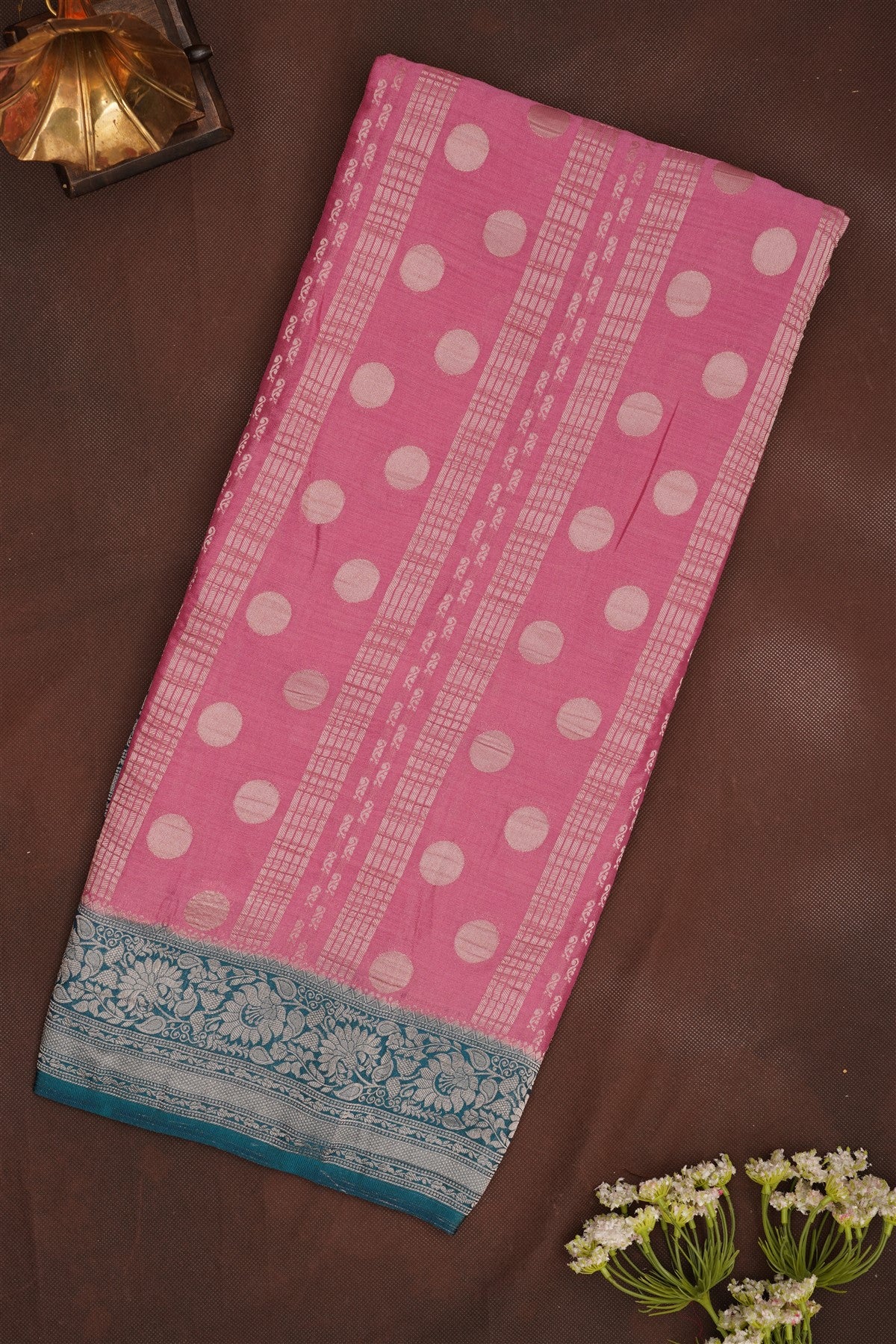 Banarasi Georgette Light Purple Saree