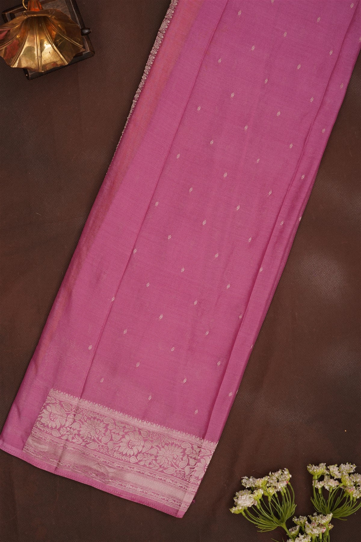 Banarasi Georgette Mustard Saree