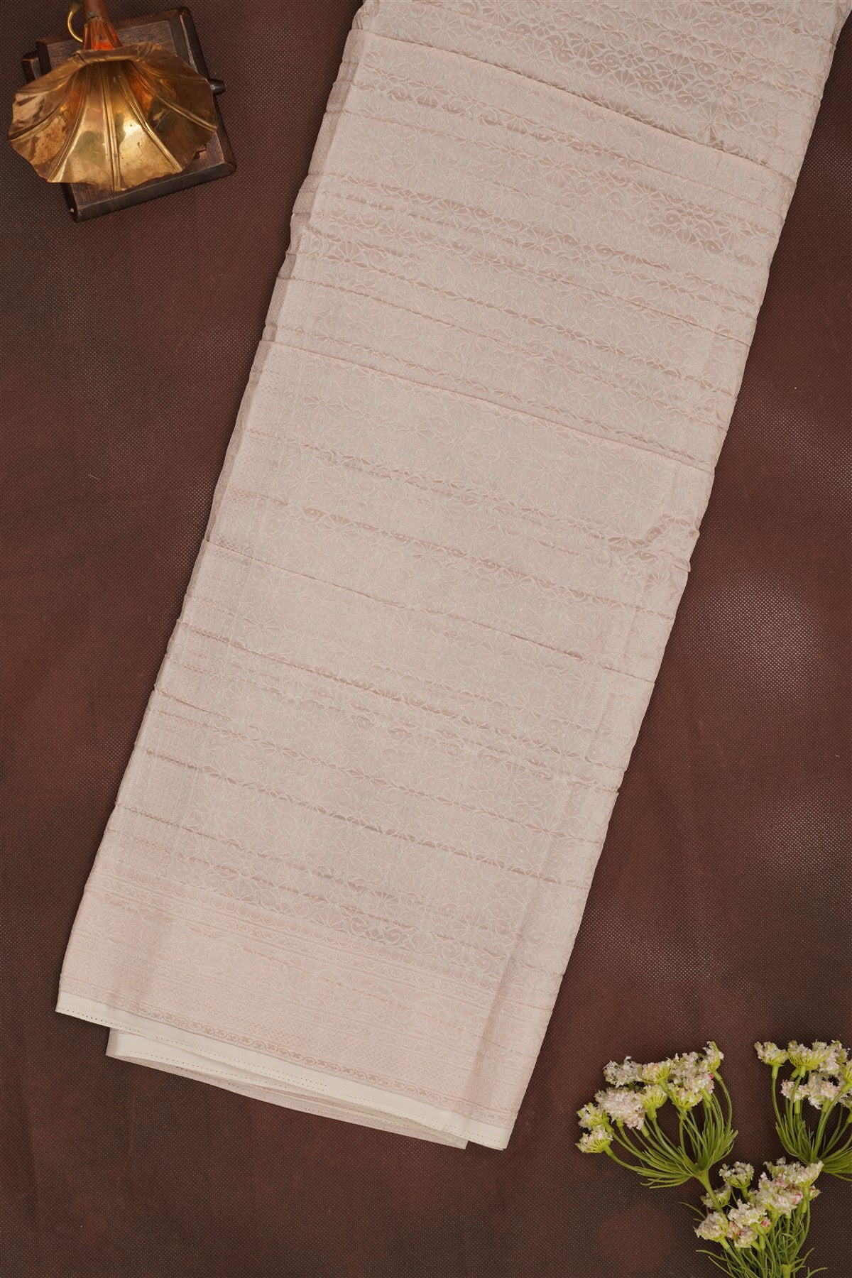 Banarasi Georgette Dark Purple Saree