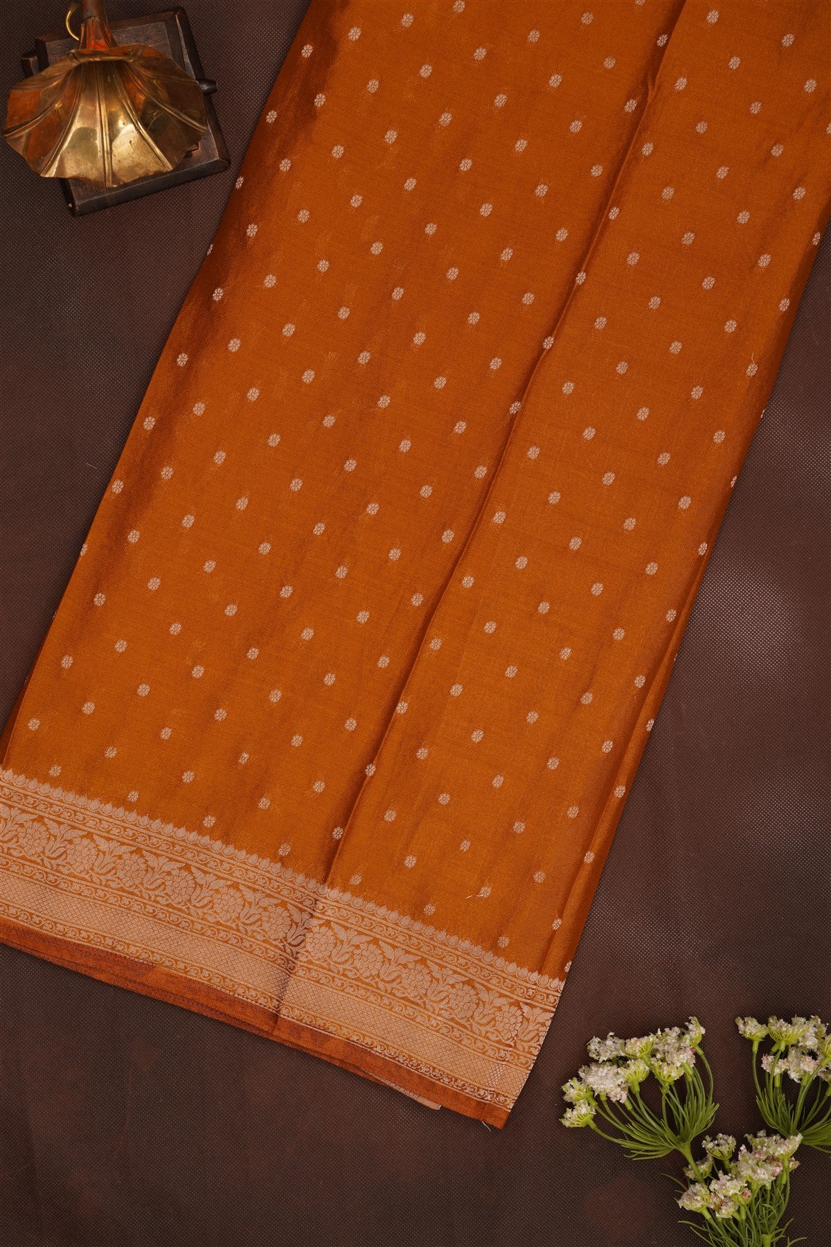 Banarasi Georgette Lavender Saree
