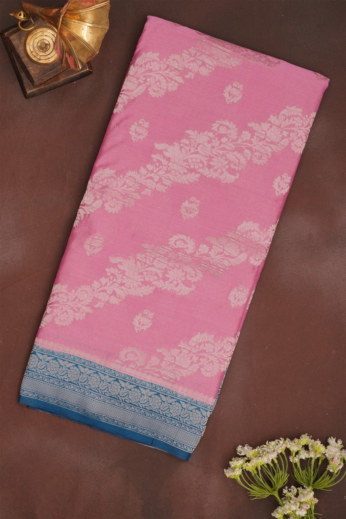 Banarasi Georgette Light Purple Saree