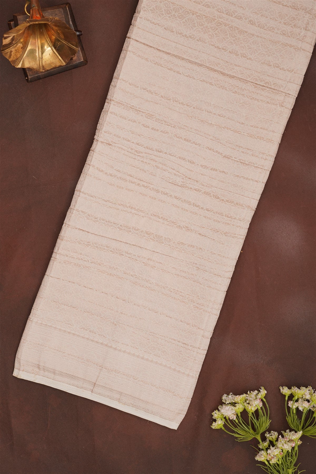Banarasi Georgette Mustard Saree