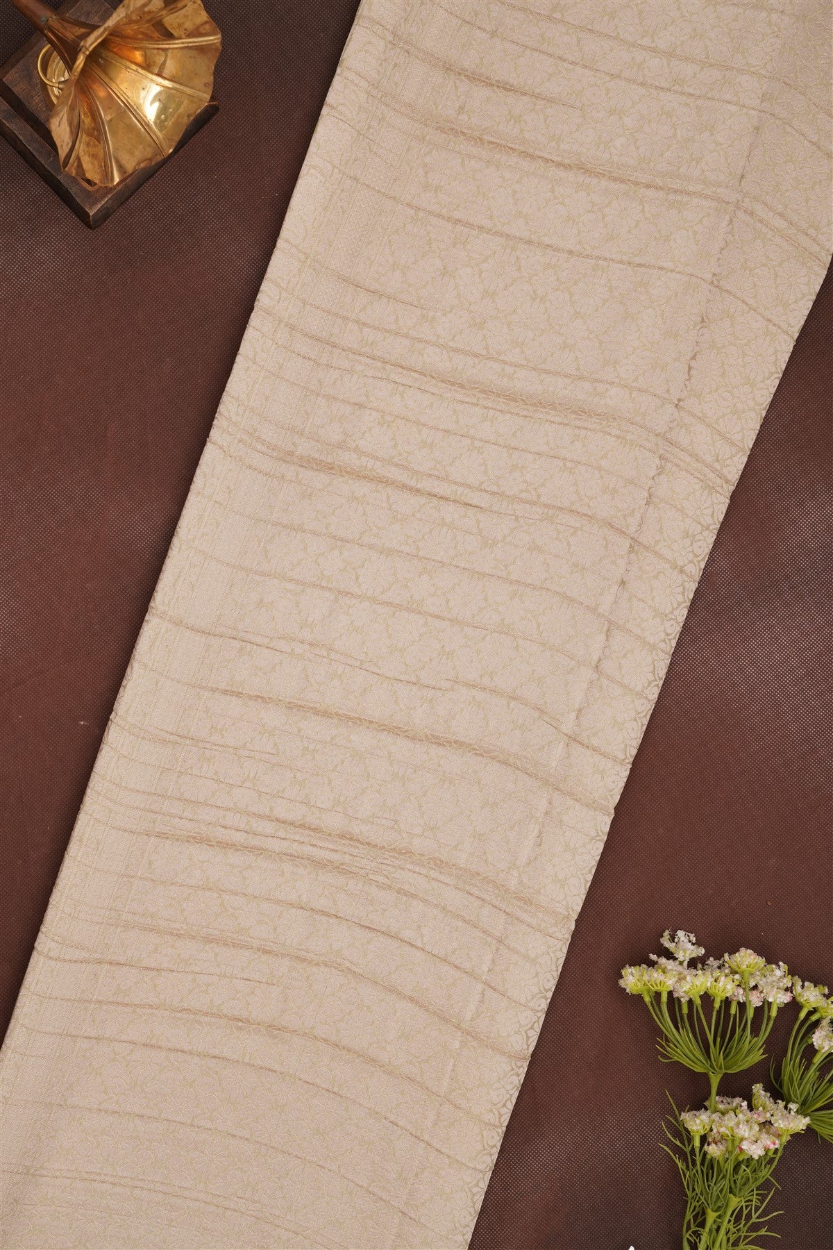 Banarasi Georgette Mustard Saree