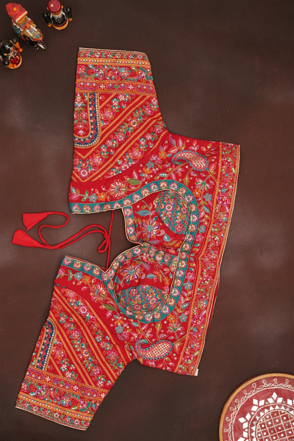 Banarasi Roman Silk Mustard  Saree