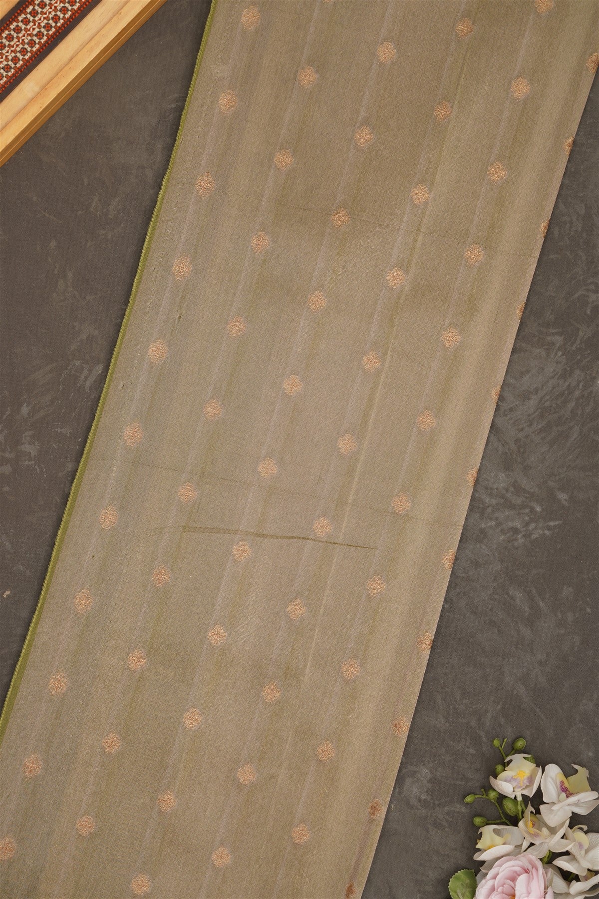 Banarasi Tissue Silk Light Green Saree