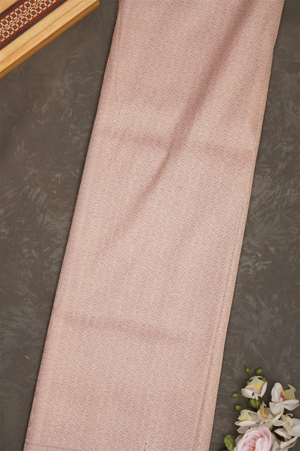 Banarasi Tissue Silk Purple Saree