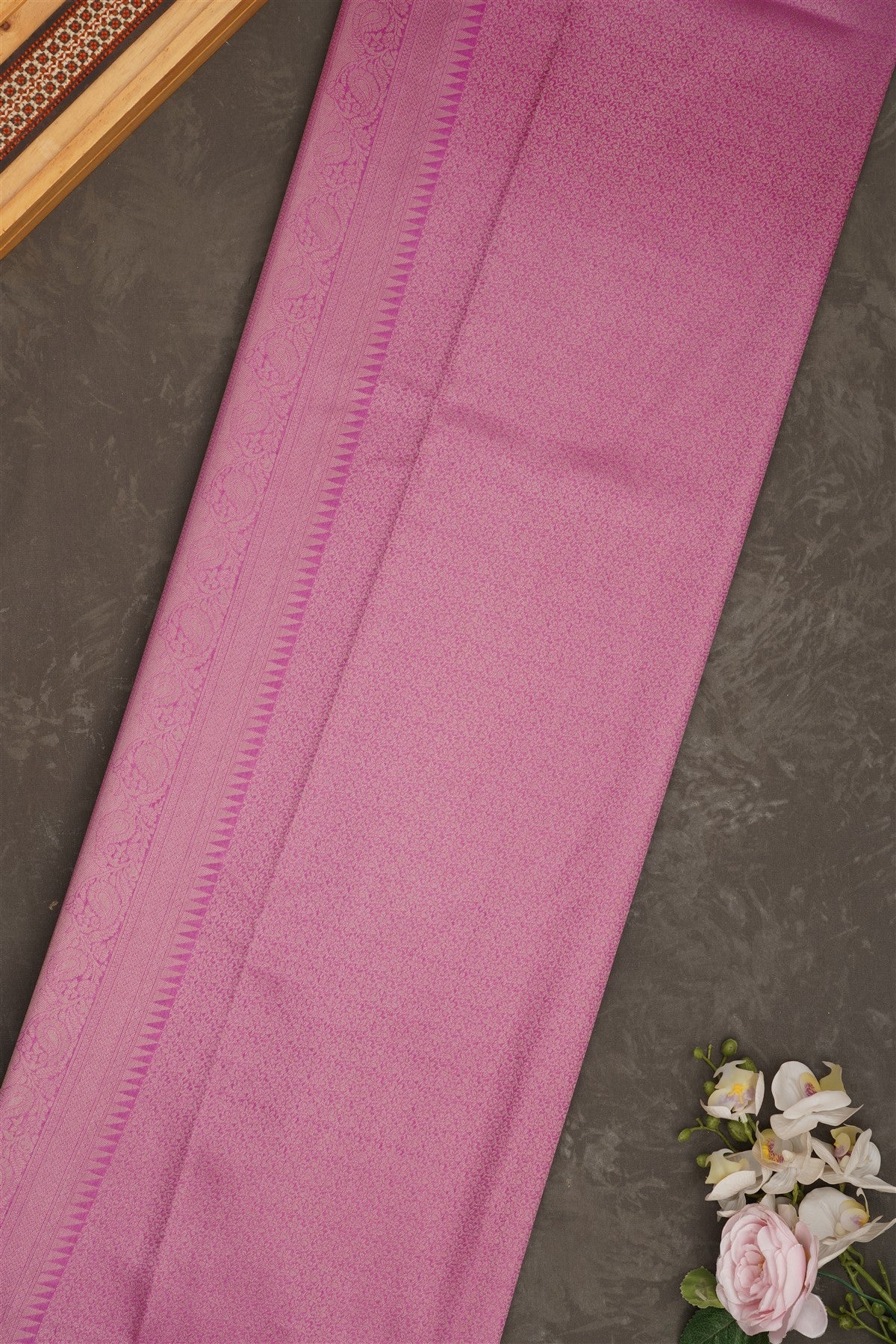 Banarasi Tissue Silk Purple Saree